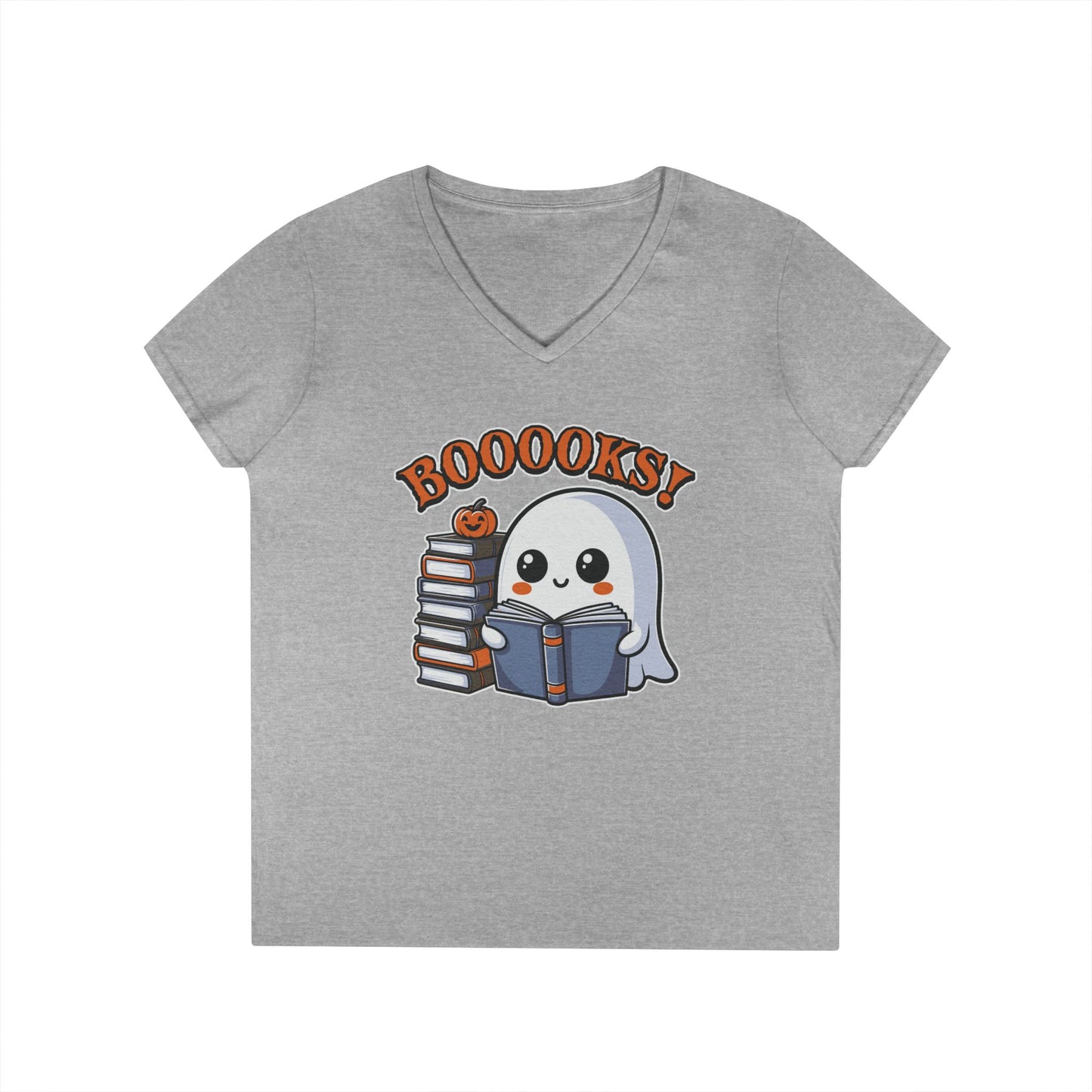 Booooks V-Neck T-Shirt