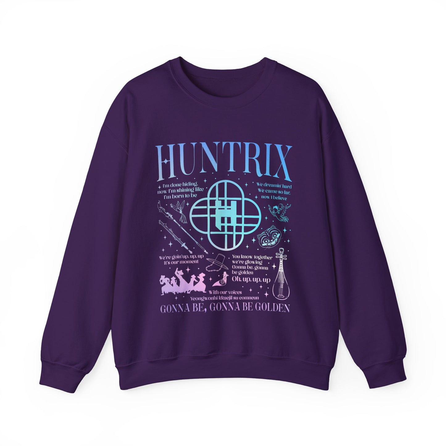 Kpop HUNTRIX Crewneck Sweatshirt