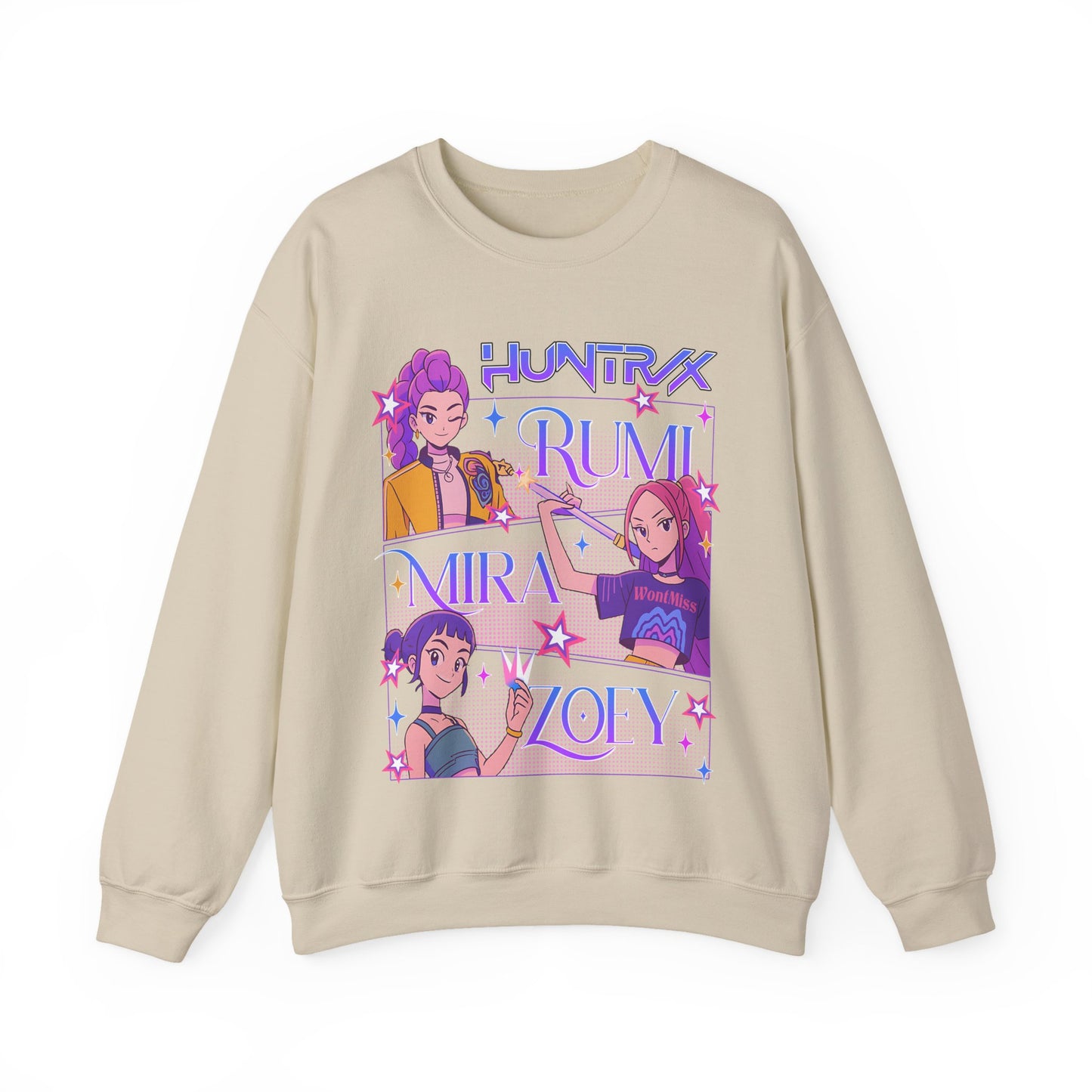 Kpop Huntrix Girls Crewneck Sweatshirt