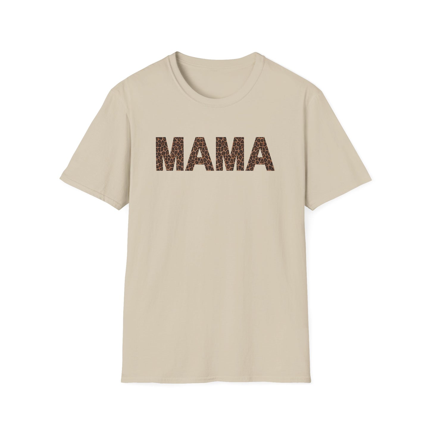 Mama Leopard Print T-Shirt