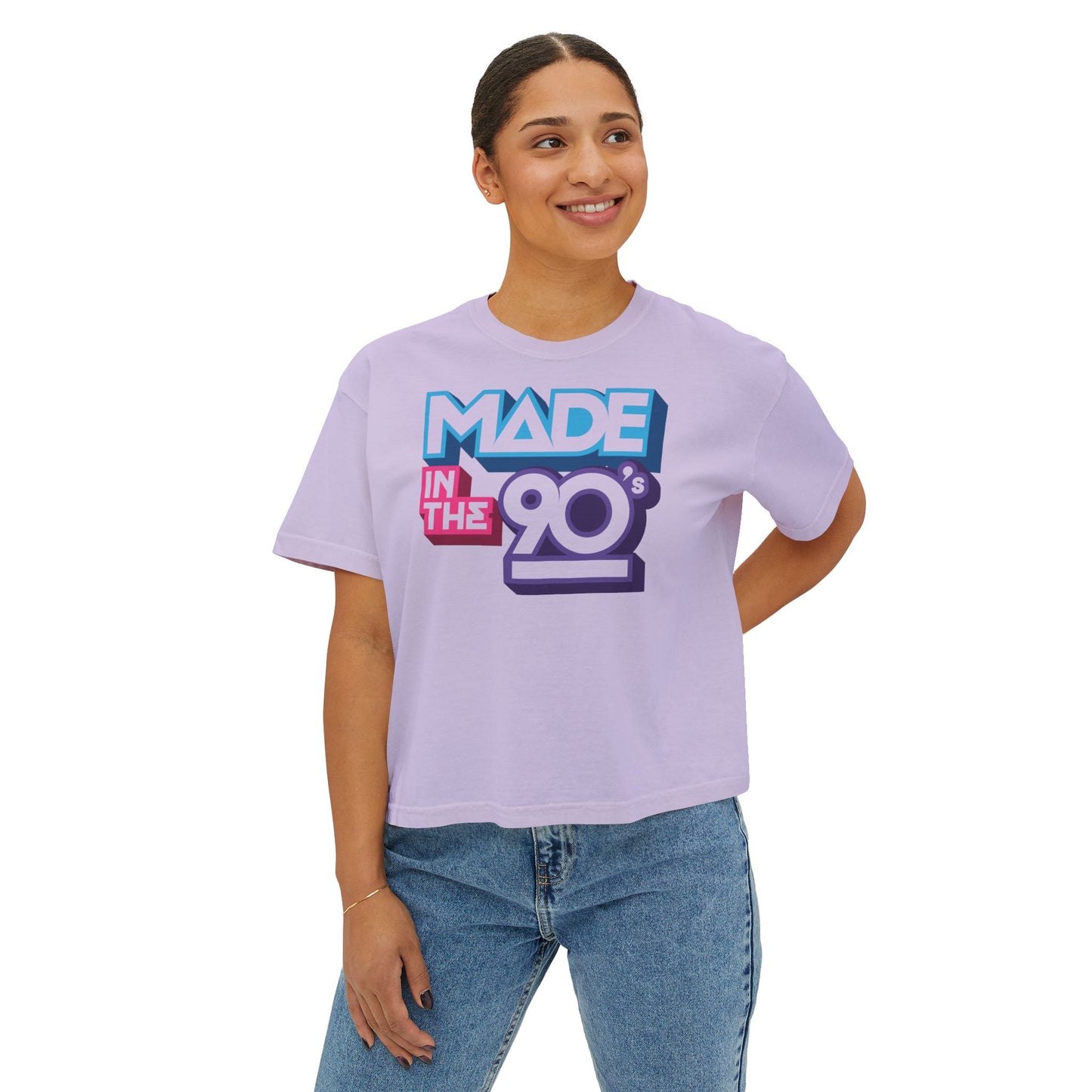 Made in the 90s Women's Boxy Tee
