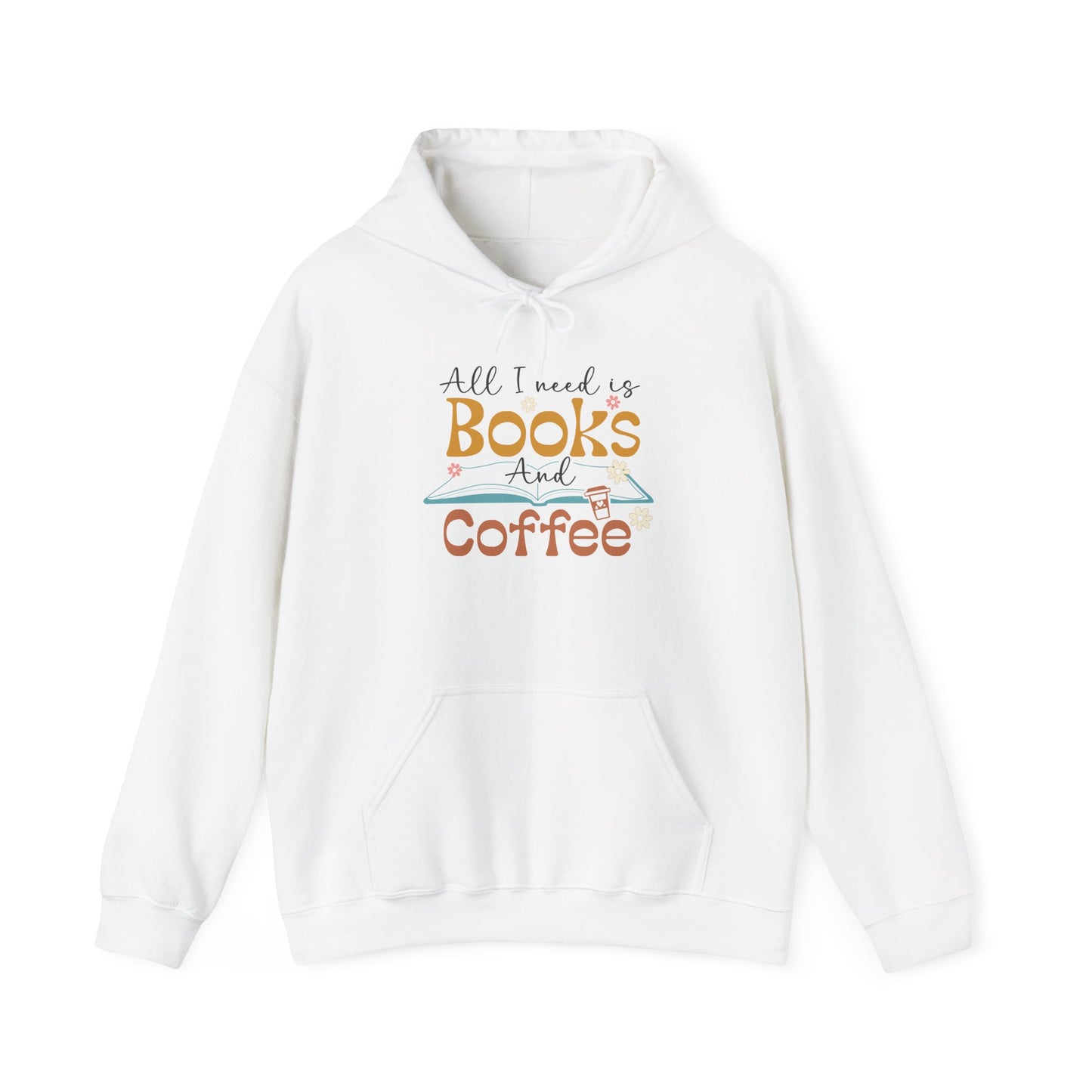 Books & Coffee Hoodie