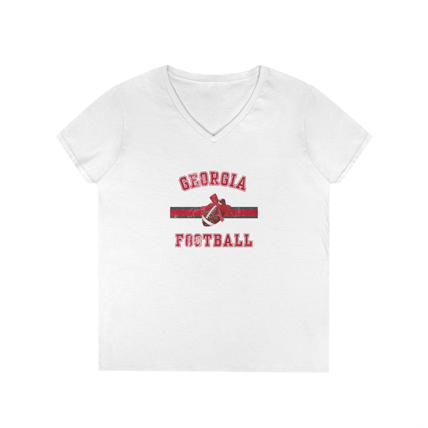Georgia Football V-Neck T-Shirt