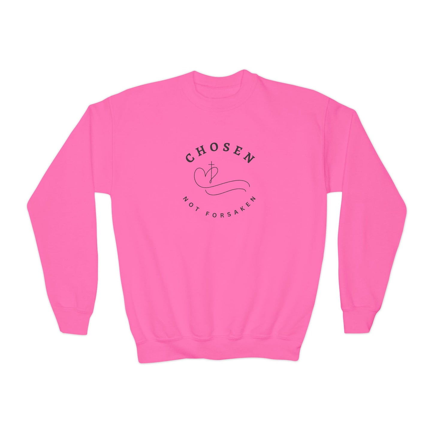Chosen Not Forsaken Youth Crewneck Sweatshirt