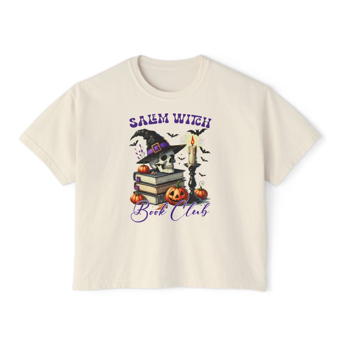 Salem Witch Book Club Boxy Tee