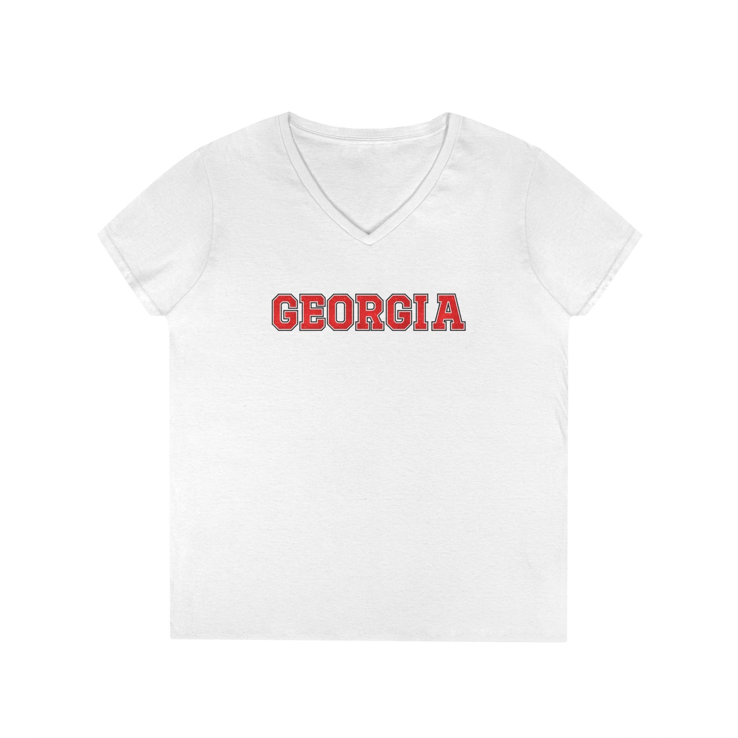 Glittery Georgia V-Neck T-Shirt