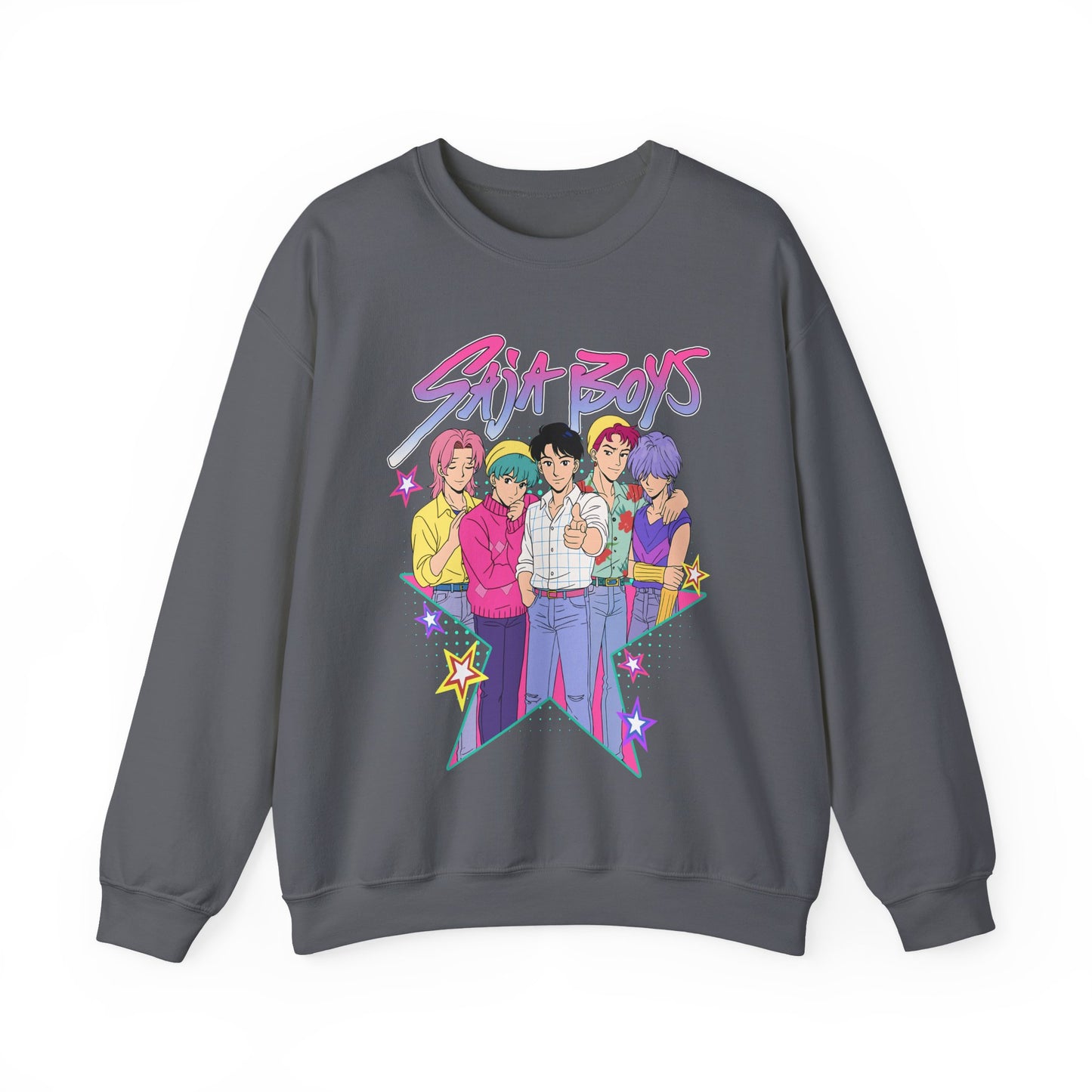 K-Pop Saja Boys Star Crewneck Sweatshirt