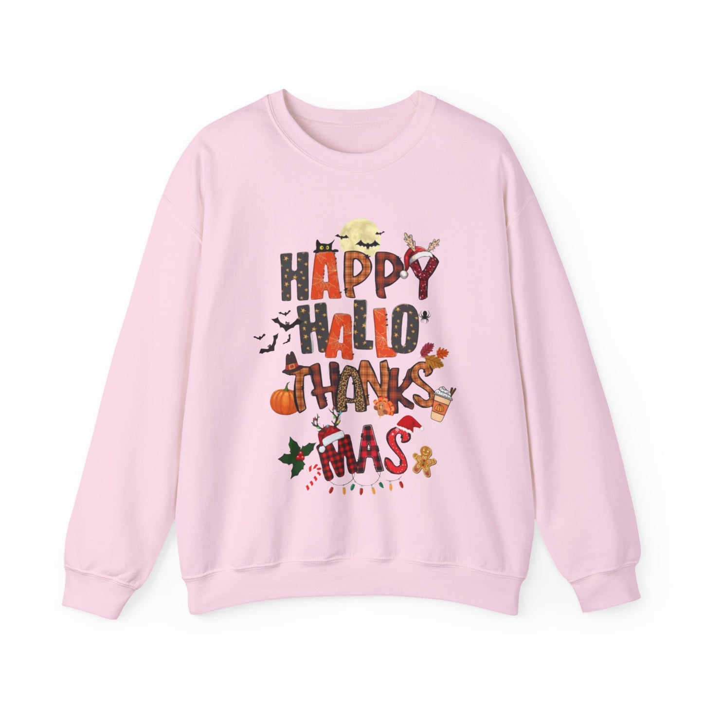 Happy Hallothanksmas Crewneck Sweatshirt