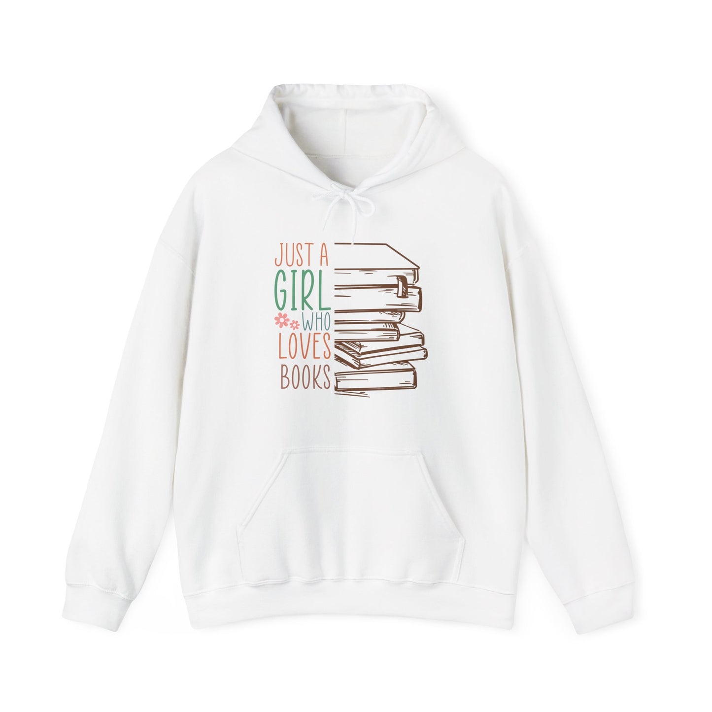 Just a Girl Who Loves Books Hoodie
