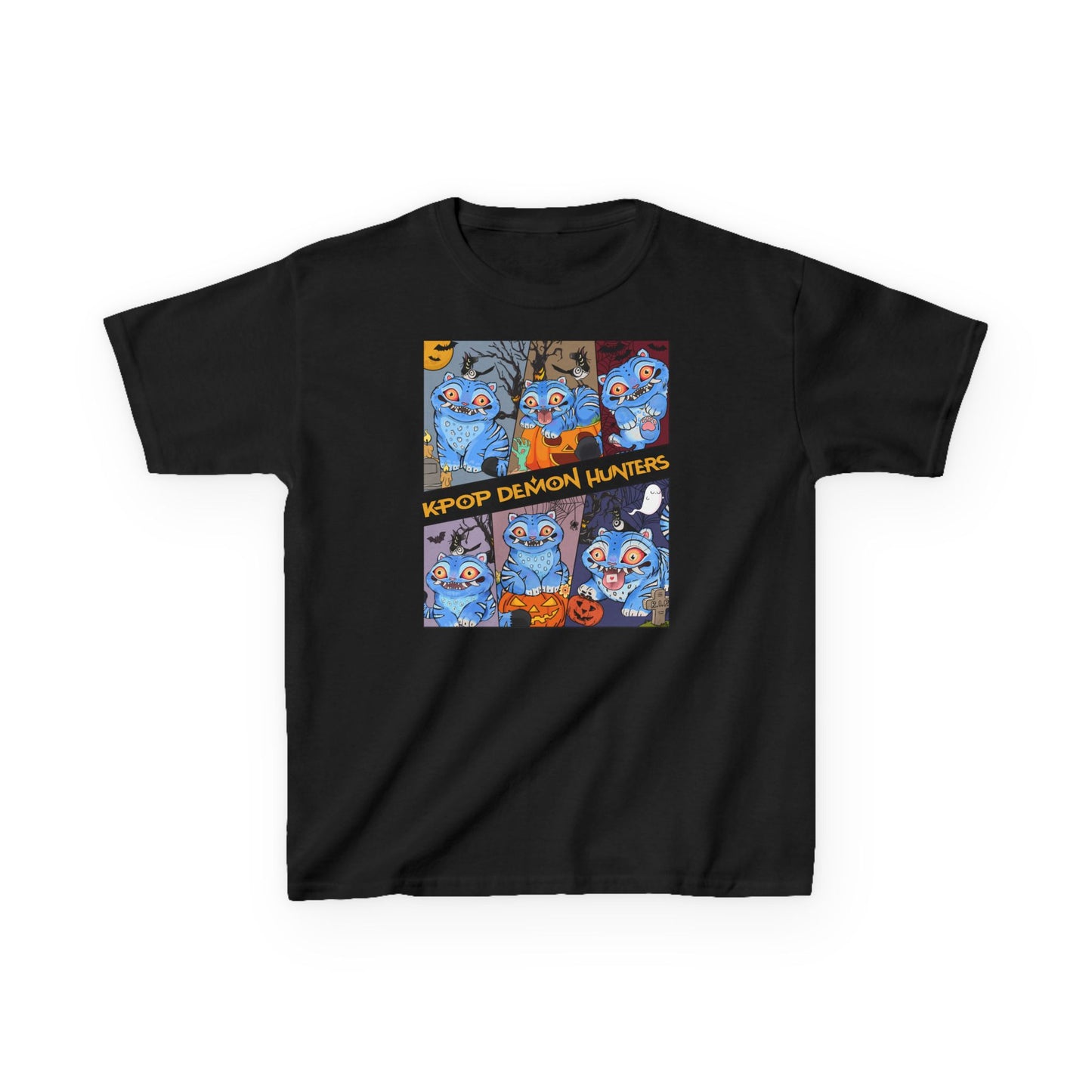 K-Pop Demon Hunters Halloween Kids Tee