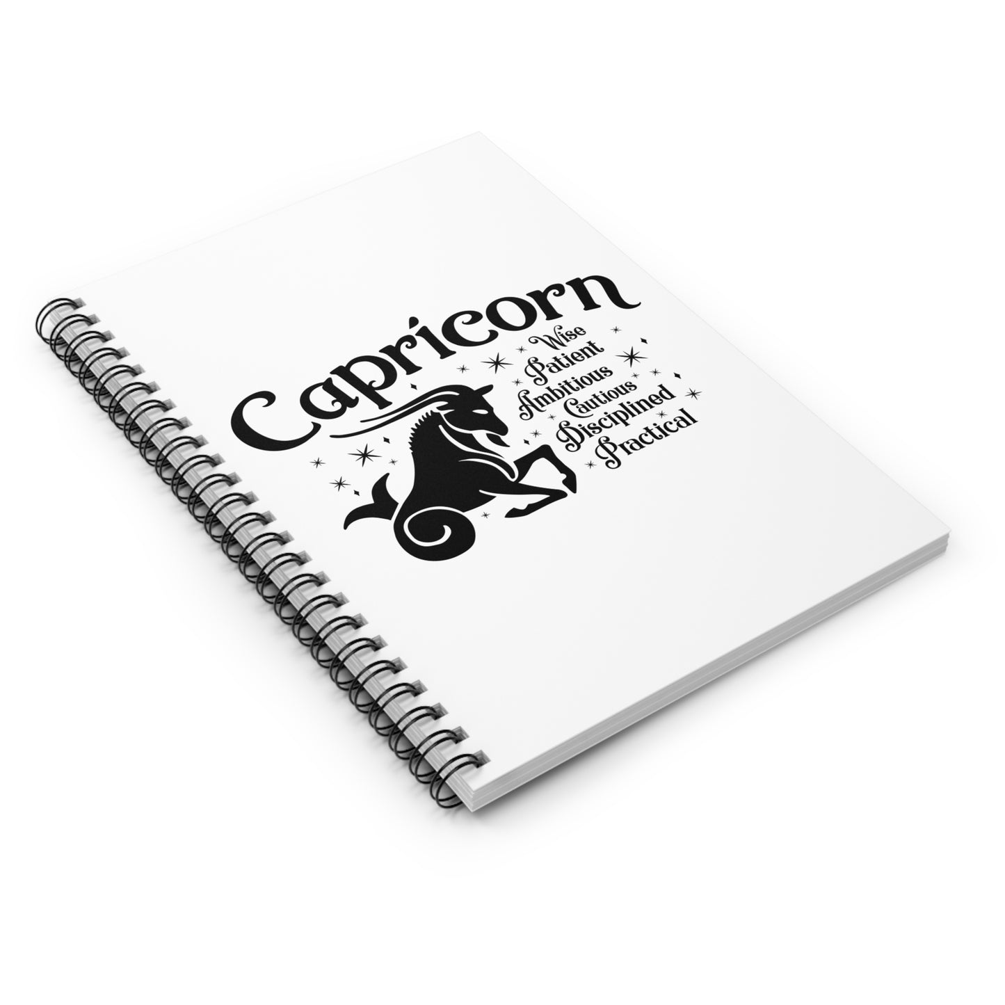 Capricorn Spiral Notebook