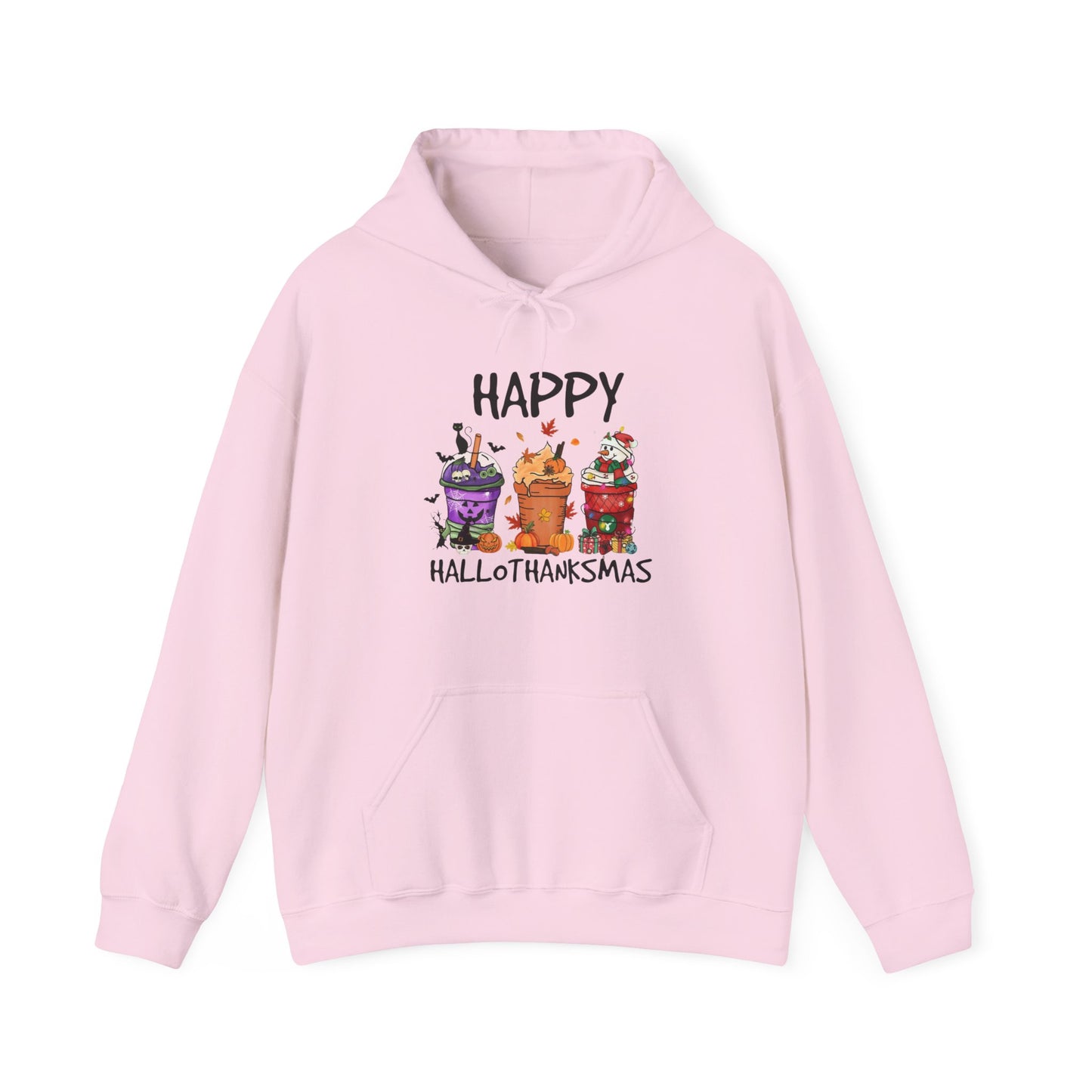 Happy Hallothanksmas Drinks Unisex Hoodie