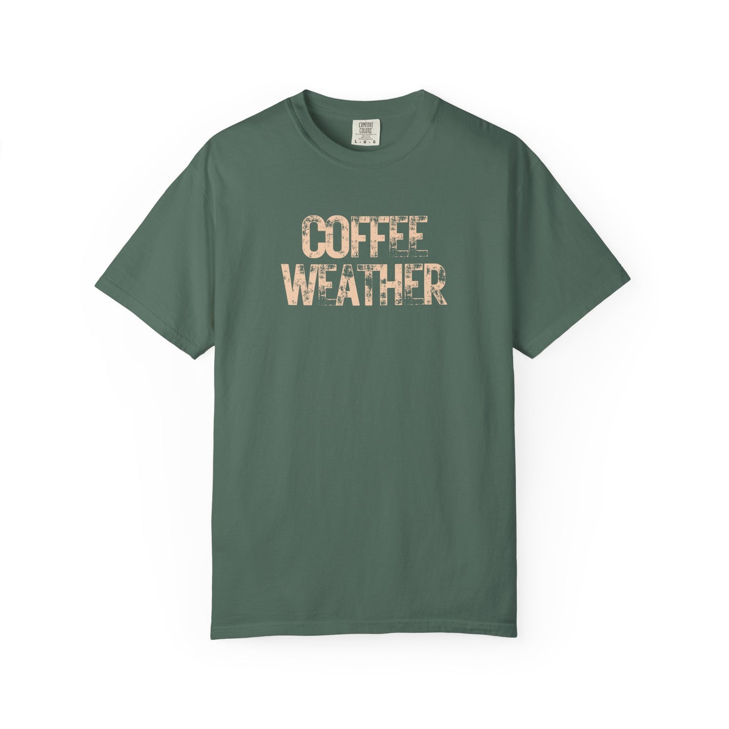 Coffee Weather Unisex Comfort Colors T-Shirt