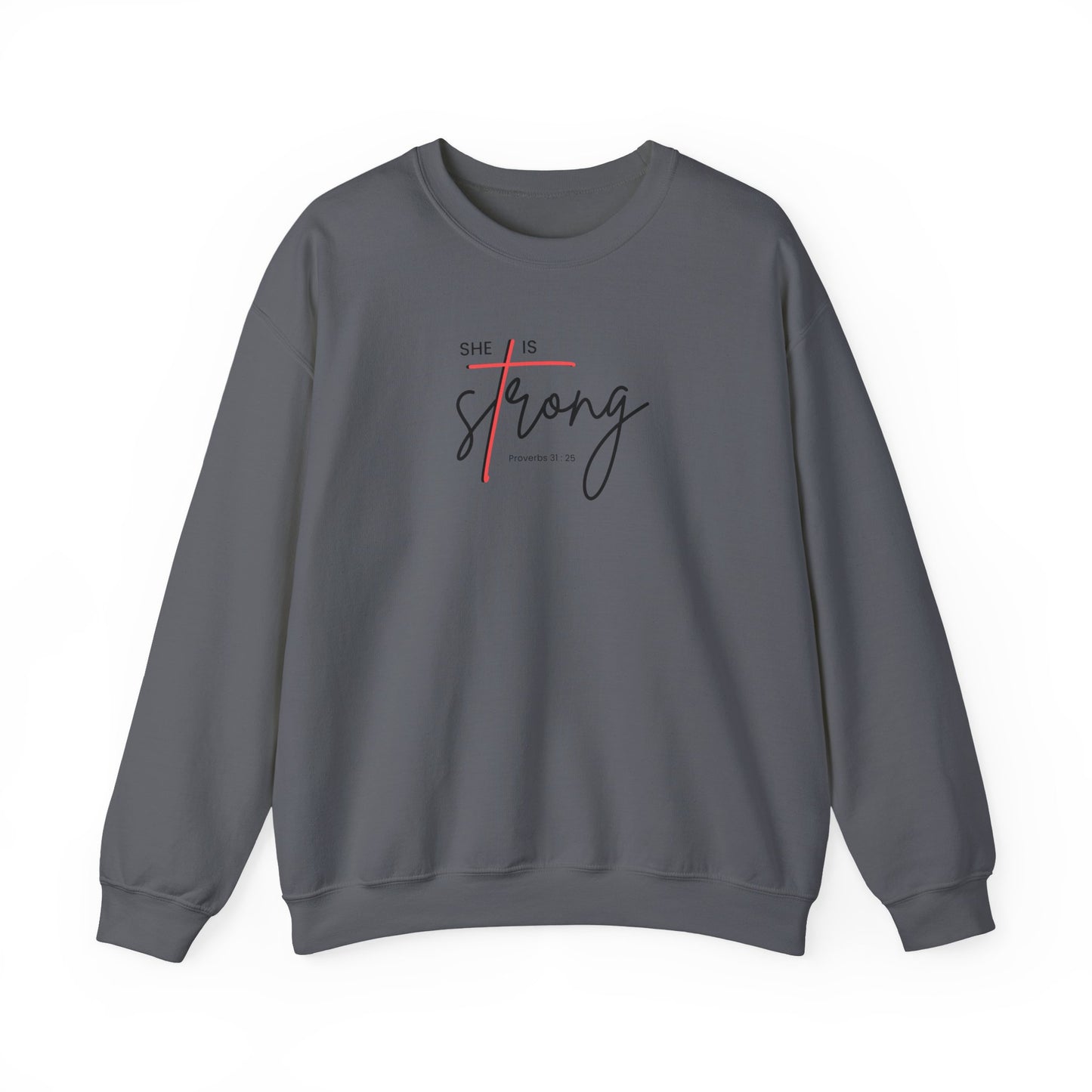 She is Strong Crewneck Sweatshirt