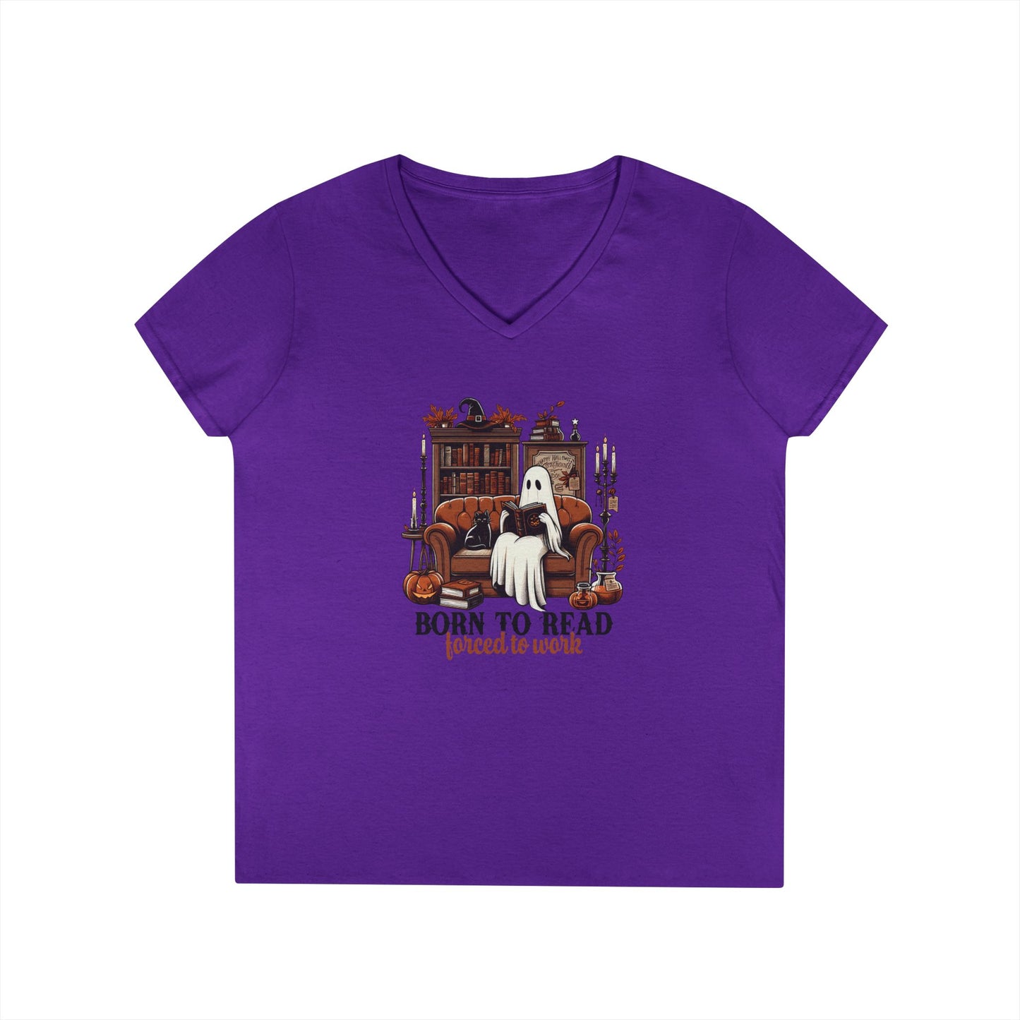 Forced to Work V-Neck T-Shirt