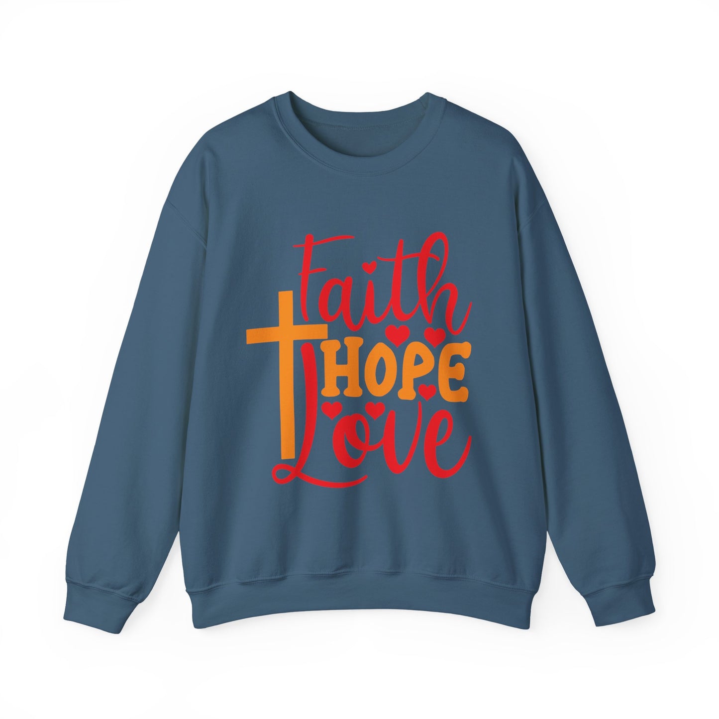 Faith Hope Love Crewneck Sweatshirt