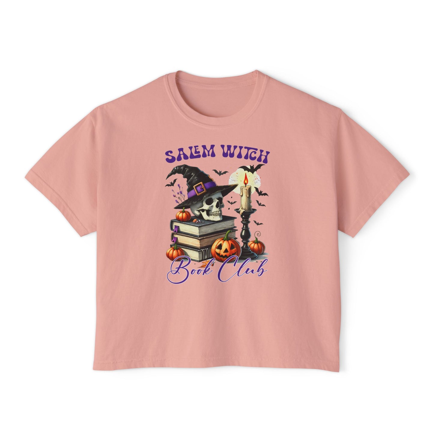 Salem Witch Book Club Boxy Tee