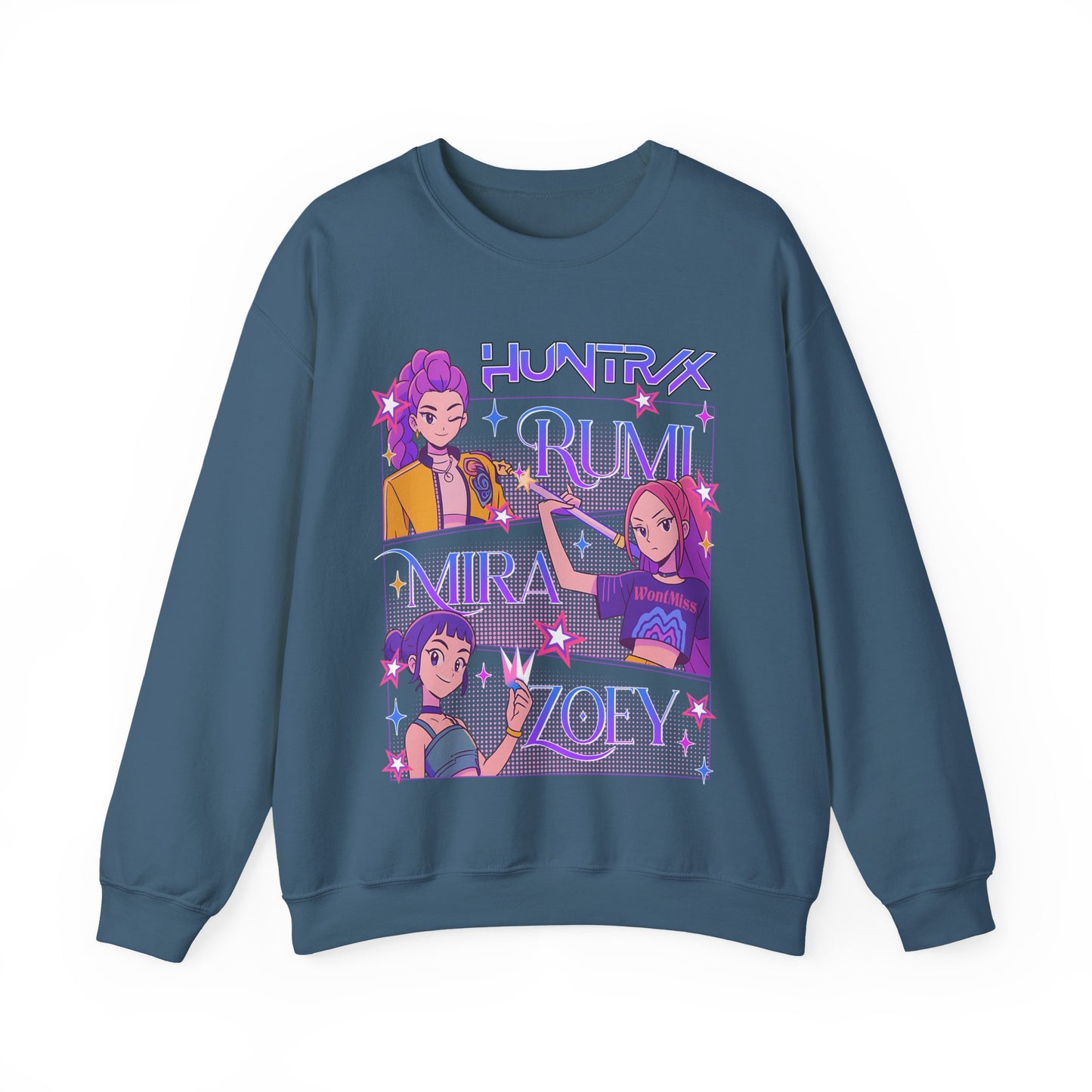Kpop Huntrix Girls Crewneck Sweatshirt