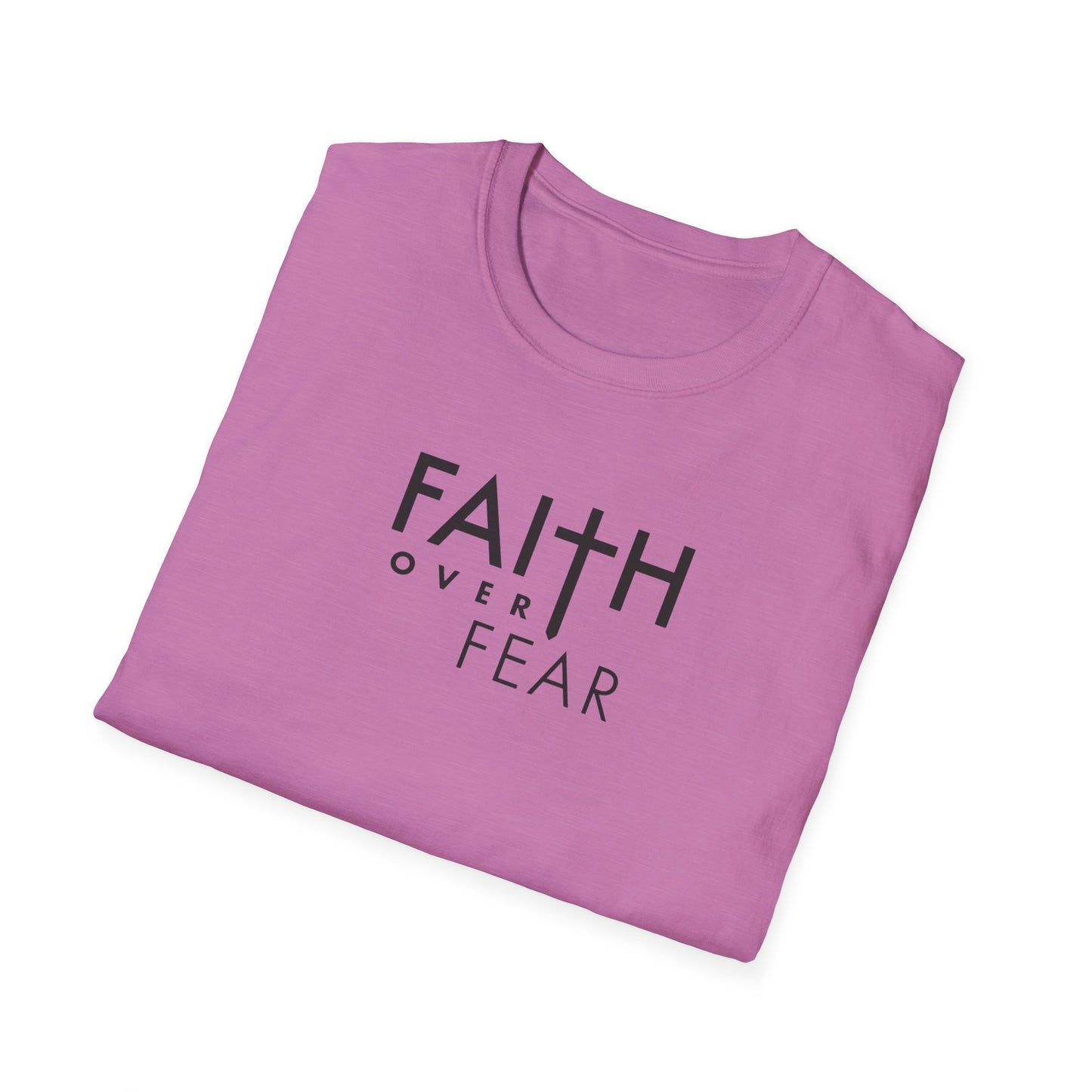 Faith Over Fear Unisex Softstyle T-Shirt