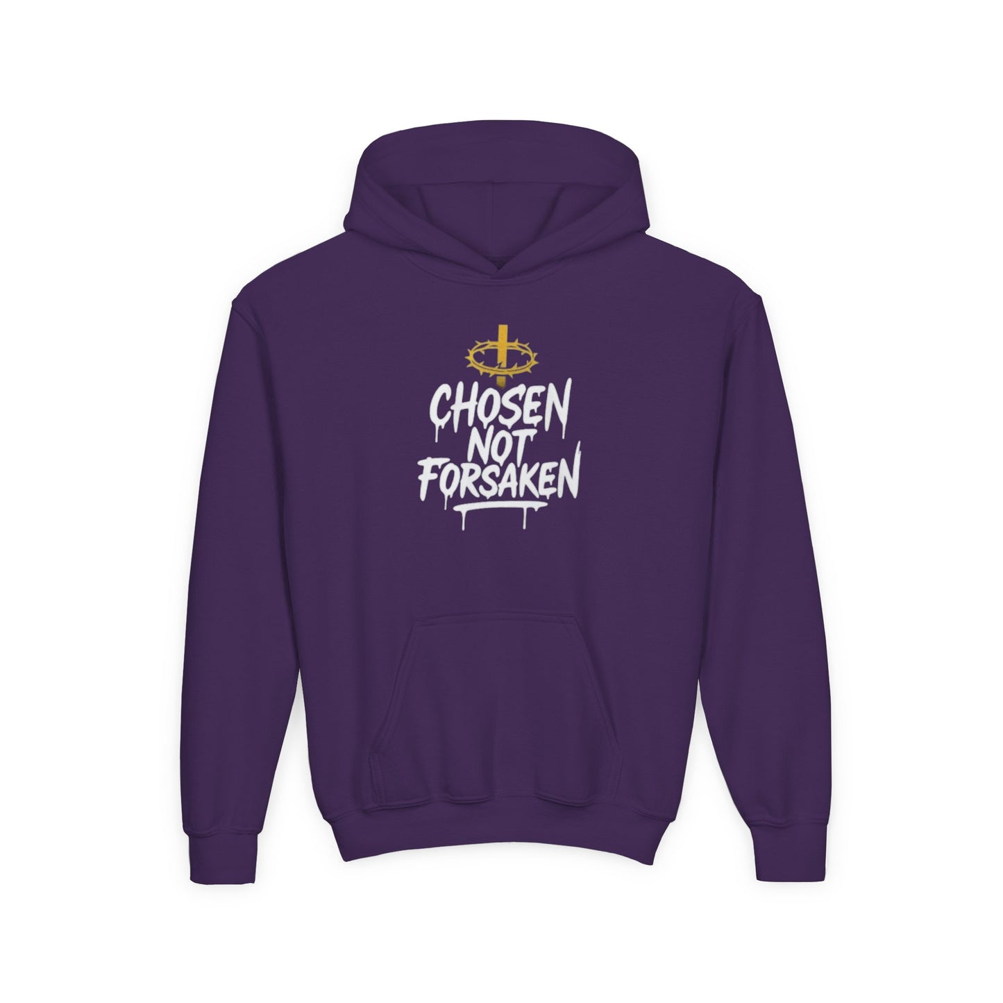 Chosen, Not Forsaken Youth Hooded Sweatshirt
