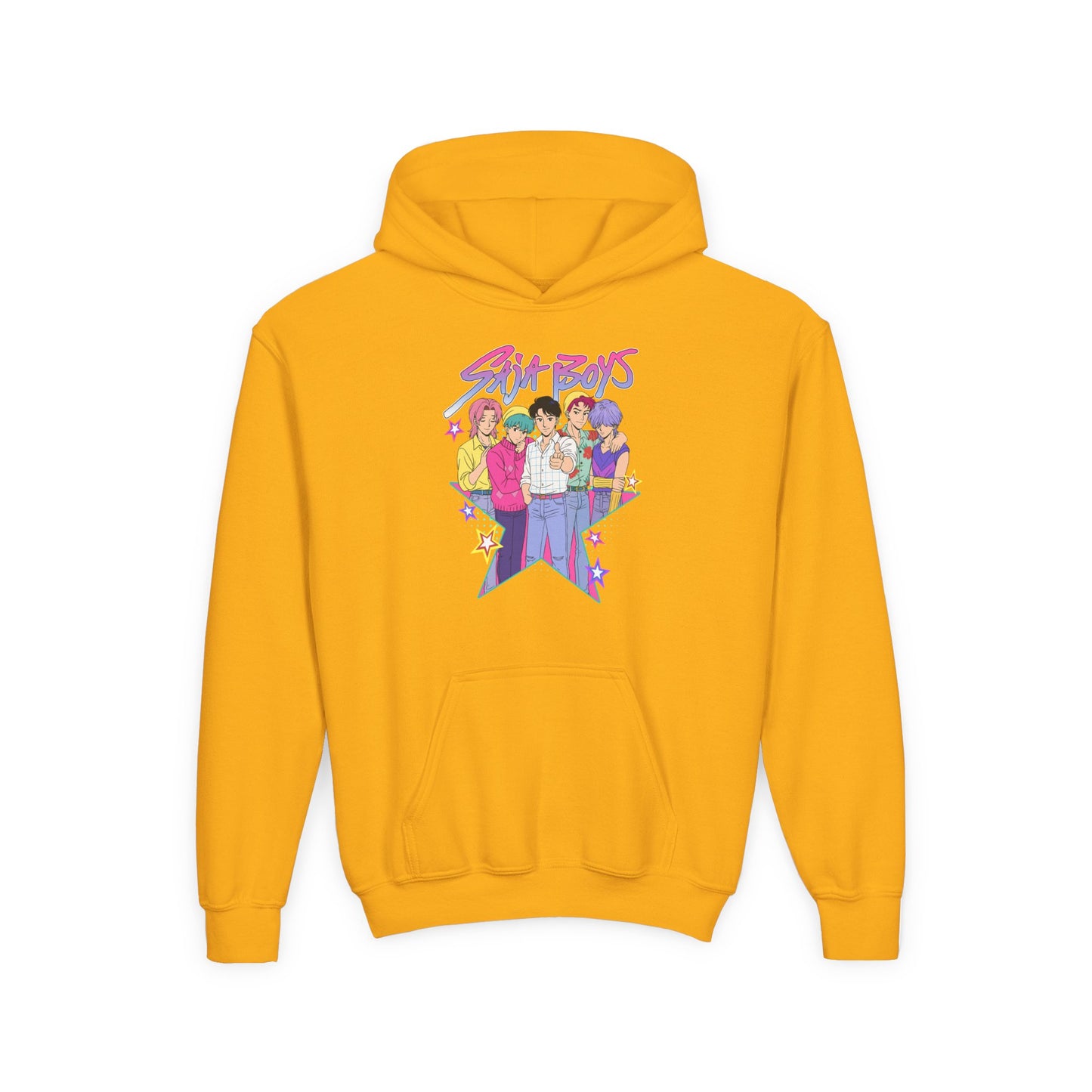 K-Pop Saja Boys Star Youth Hooded Sweatshirt