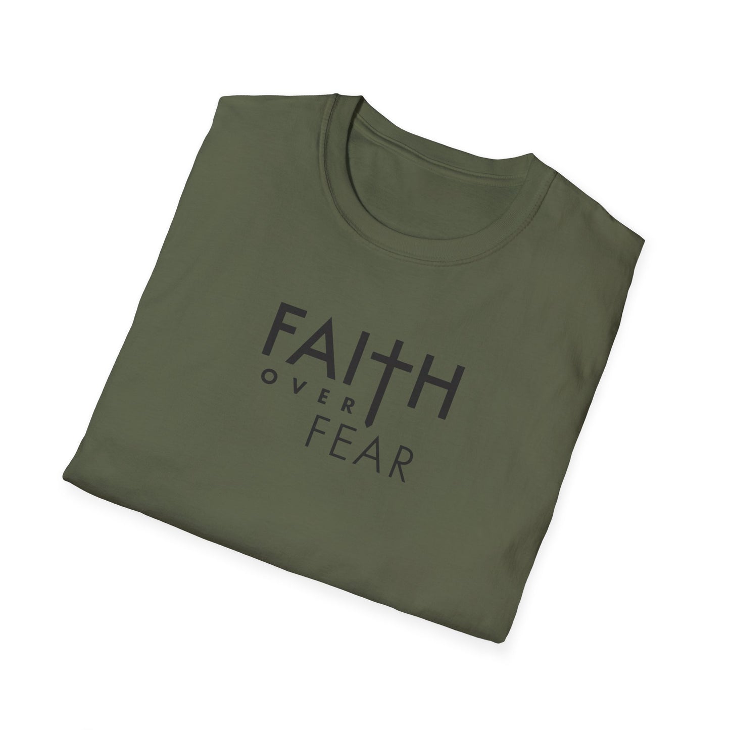 Faith Over Fear Unisex Softstyle T-Shirt