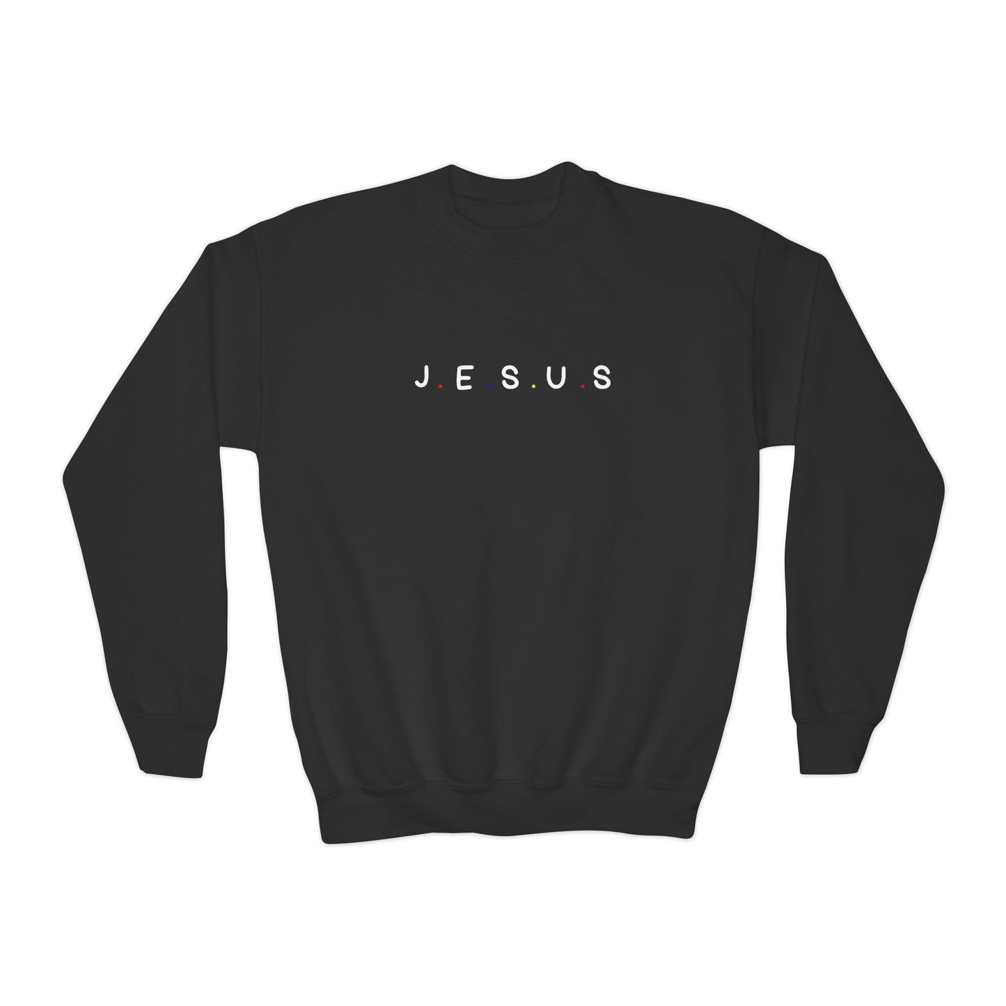 Jesus 'Friends' Youth Crewneck Sweatshirt
