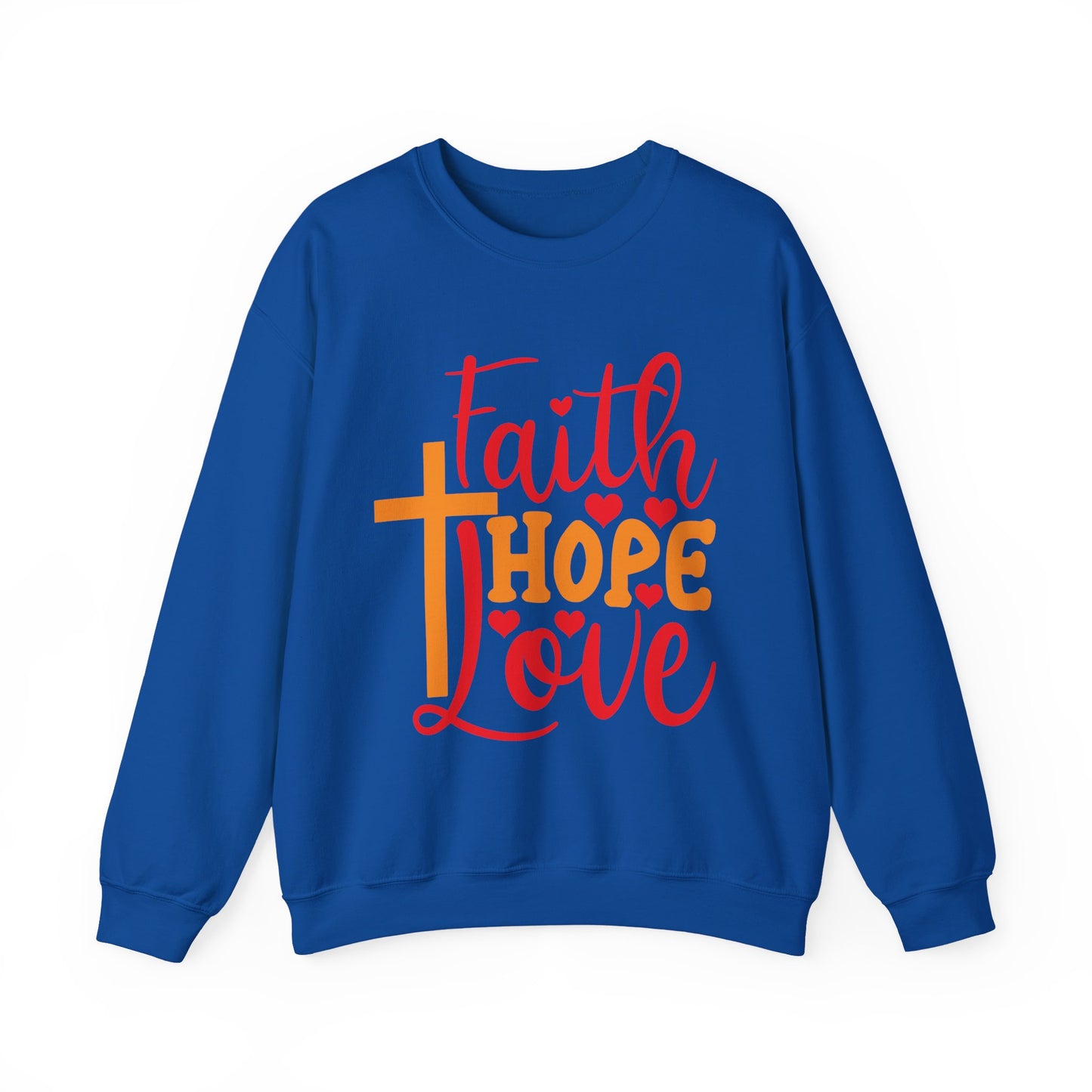 Faith Hope Love Crewneck Sweatshirt