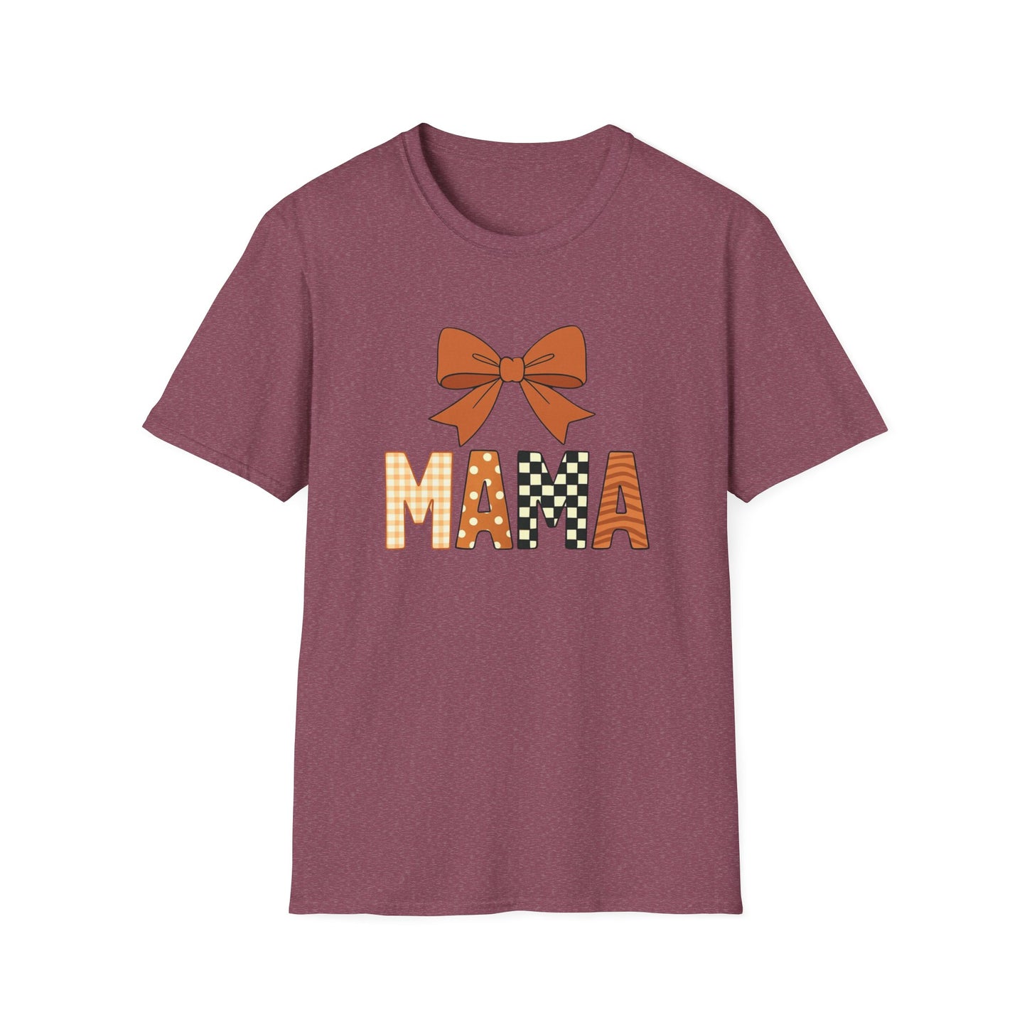 Mama Gingham Bow T-Shirt
