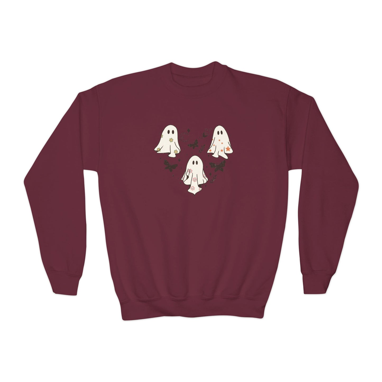 Ghostly Heart Youth Crewneck Sweatshirt