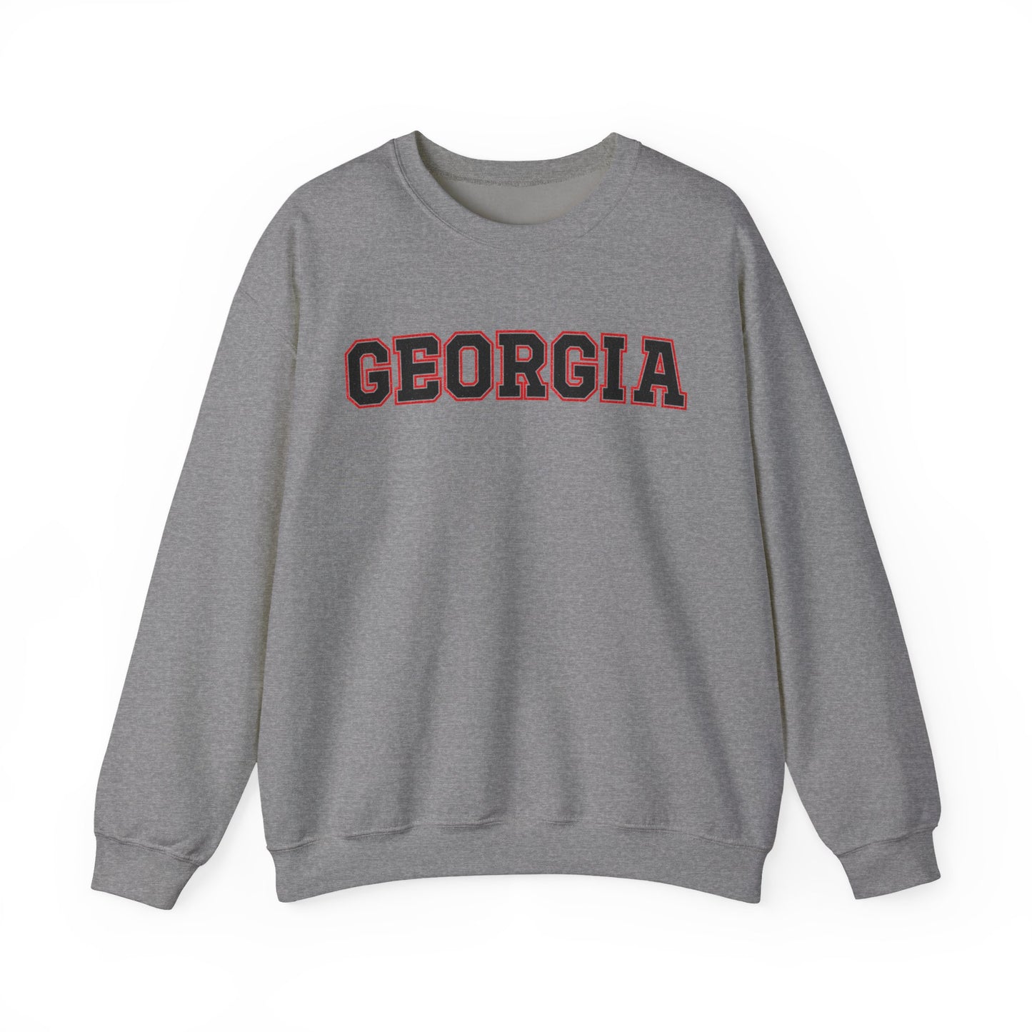 Glittery Black Georgia Crewneck Sweatshirt