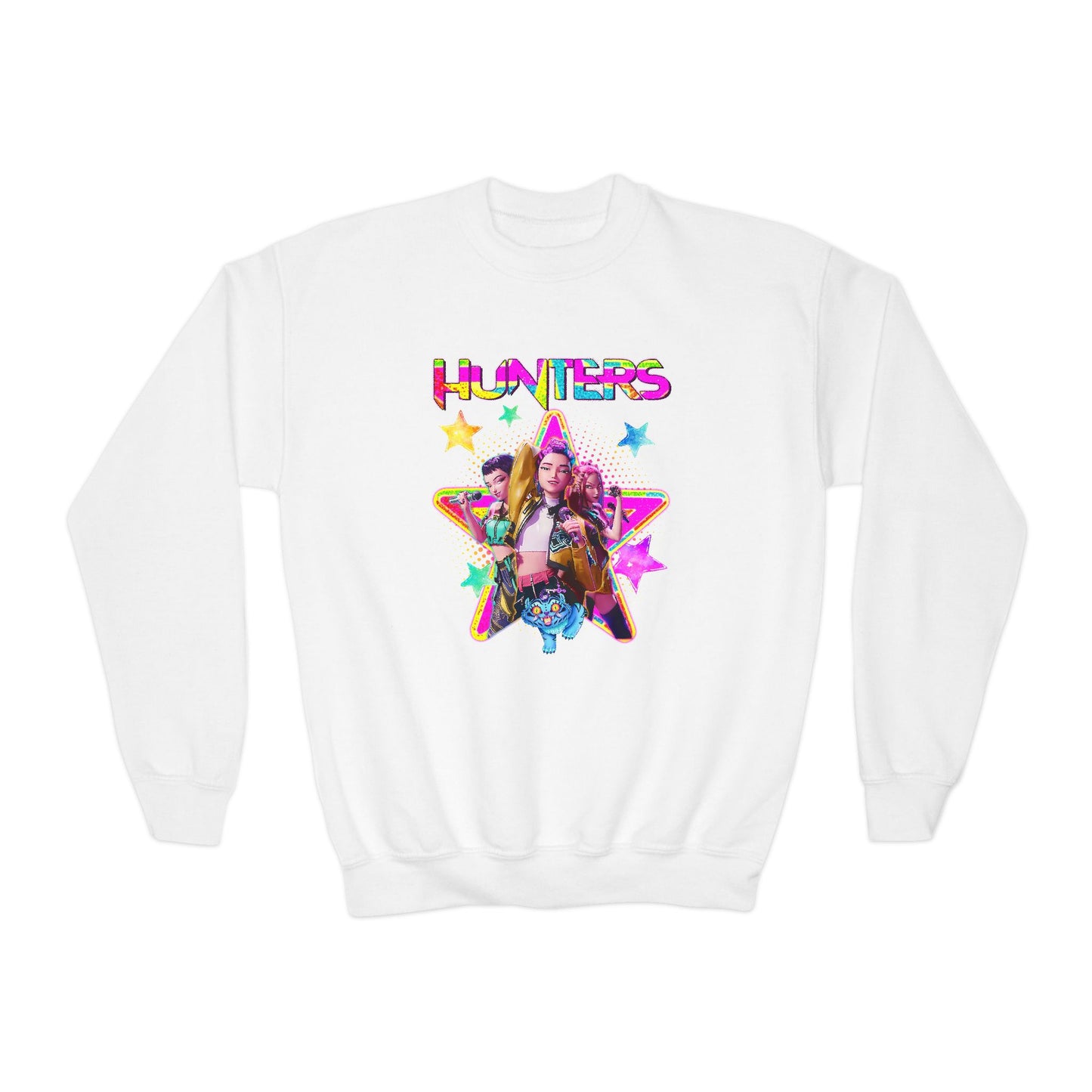 Kpop Hunters Youth Crewneck Sweatshirt