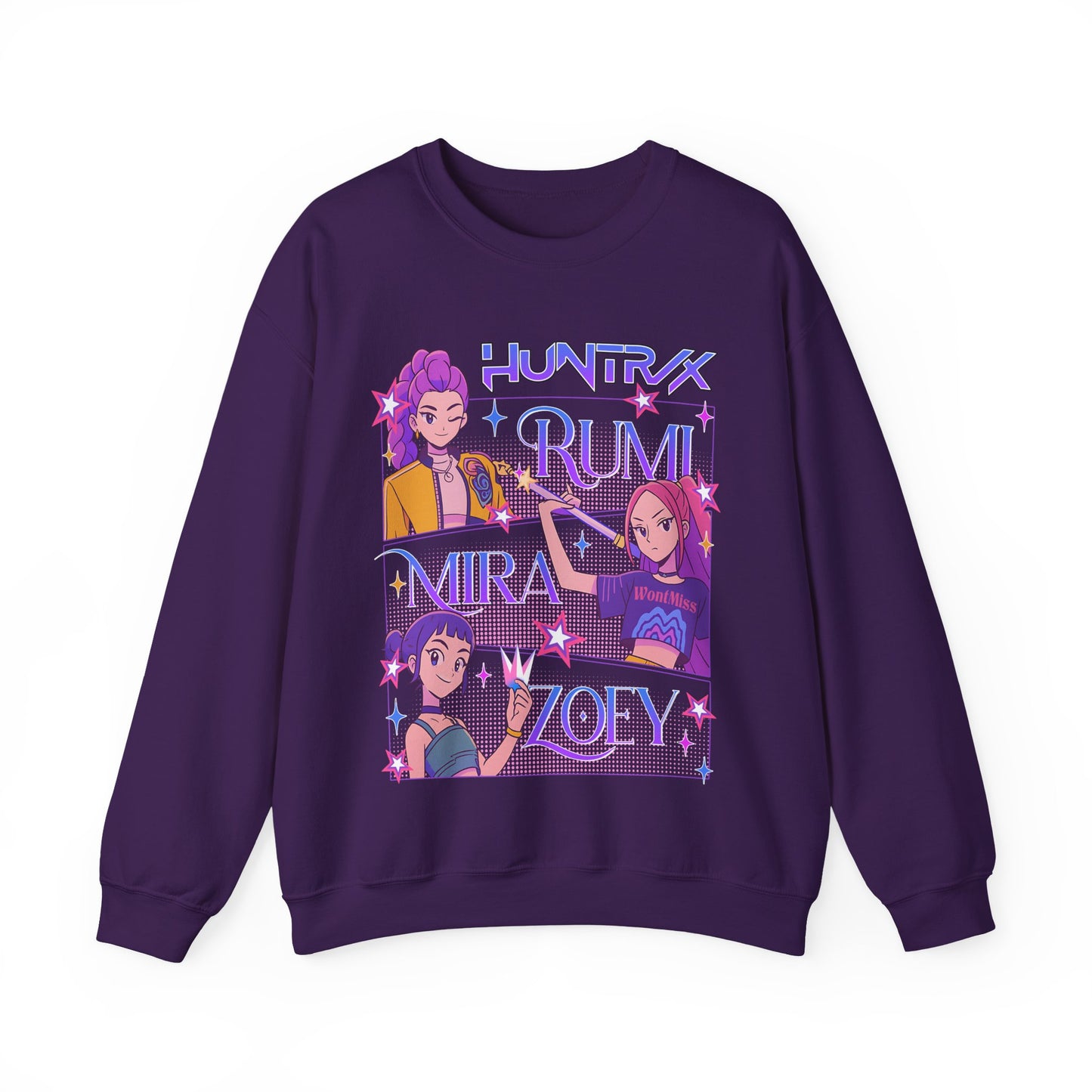 Kpop Huntrix Girls Crewneck Sweatshirt