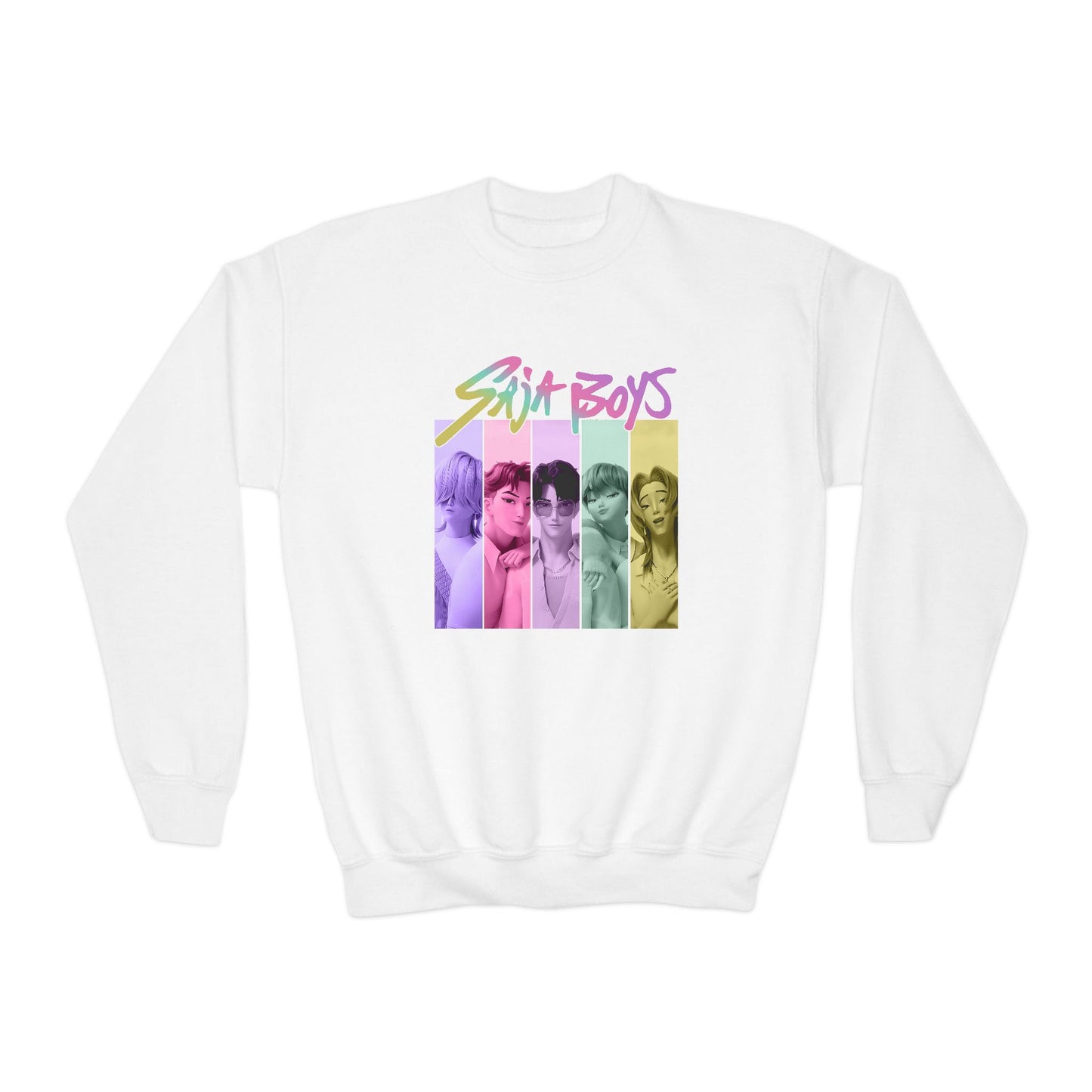 K-Pop Saja Boys Youth Crewneck Sweatshirt