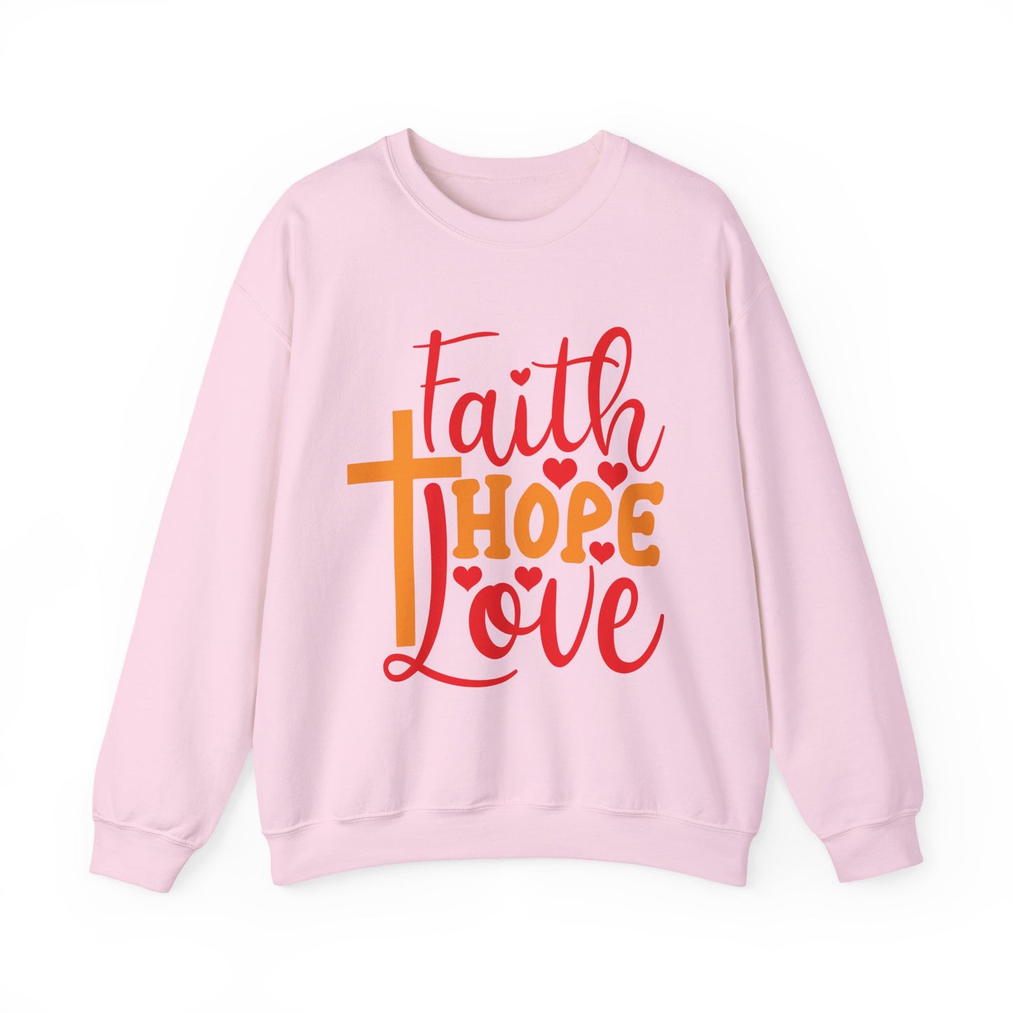 Faith Hope Love Crewneck Sweatshirt