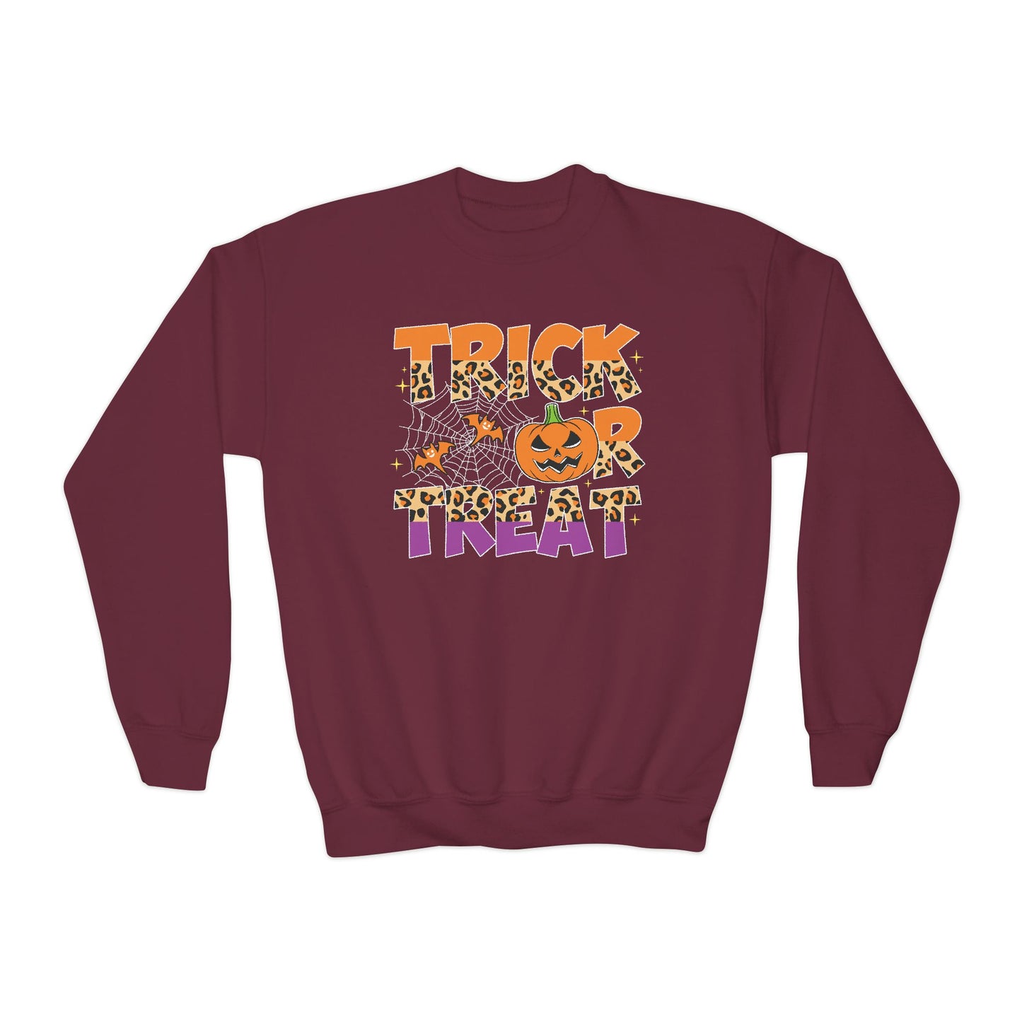 Youth Halloween Trick or Treat Sweatshirt