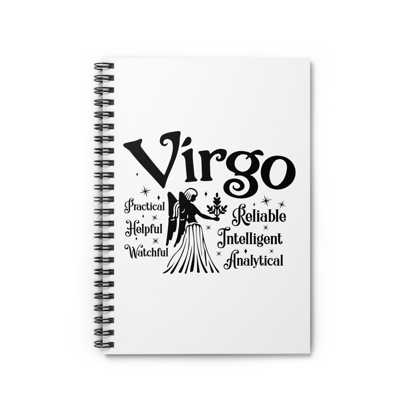 Virgo Spiral Notebook