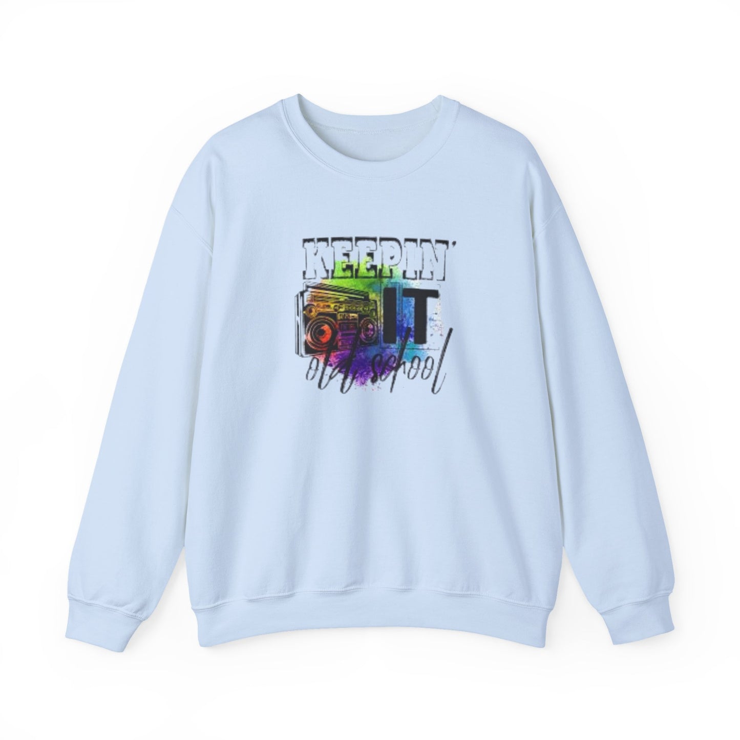 Colorful Boombox Crewneck Sweatshirt