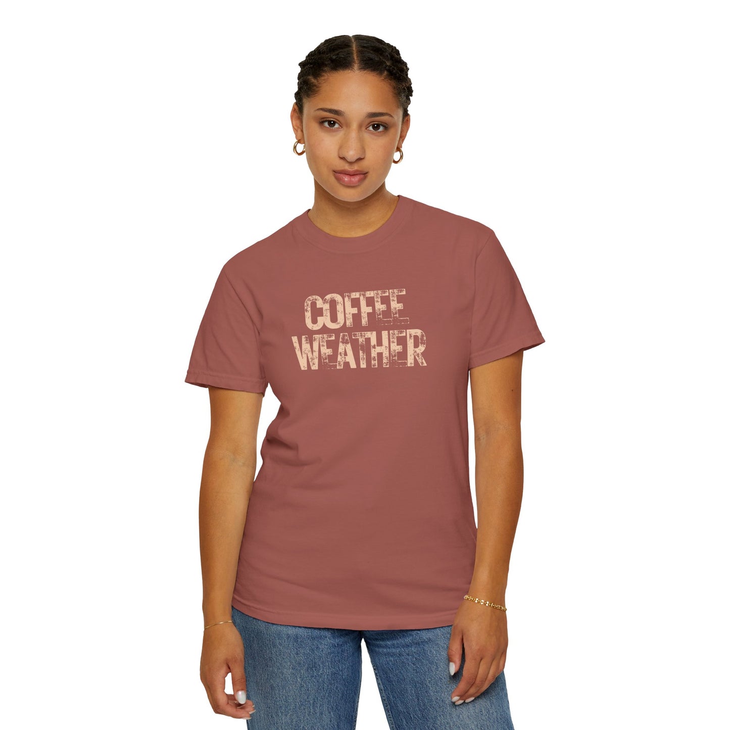 Coffee Weather Unisex Comfort Colors T-Shirt