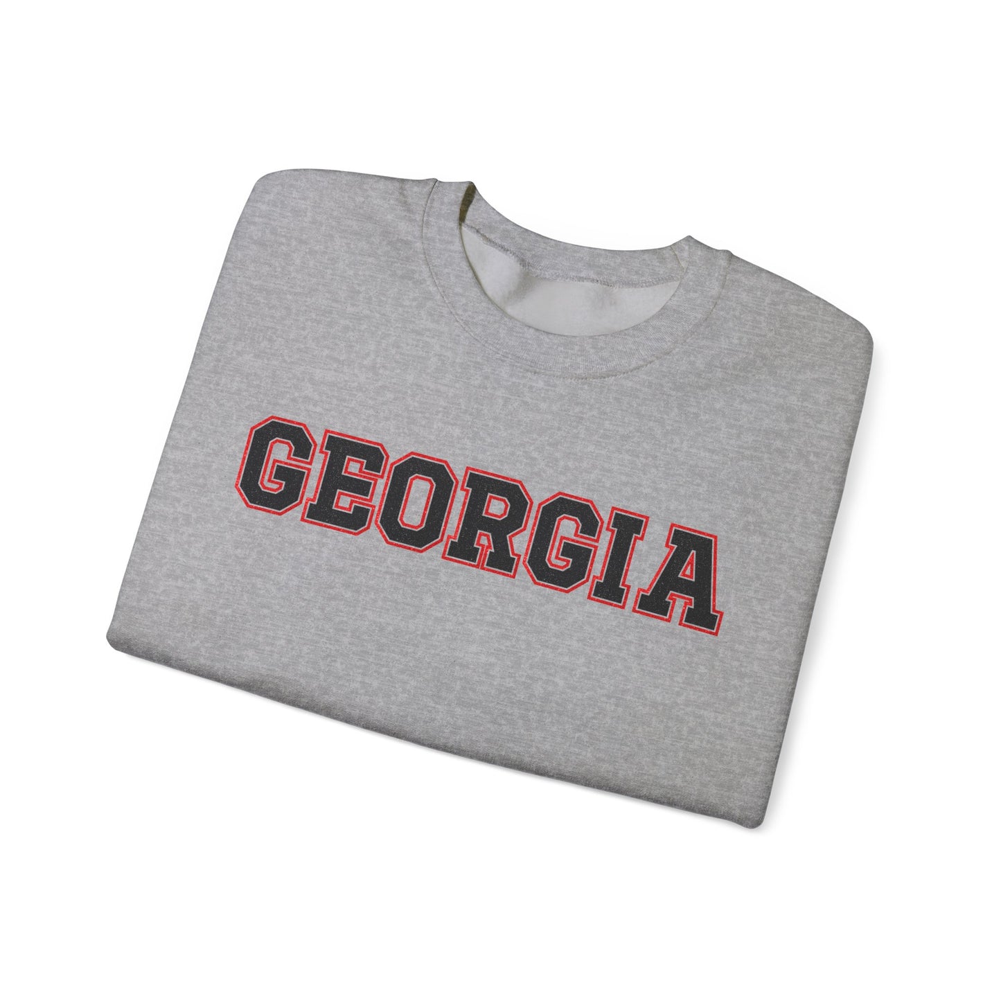 Glittery Black Georgia Crewneck Sweatshirt