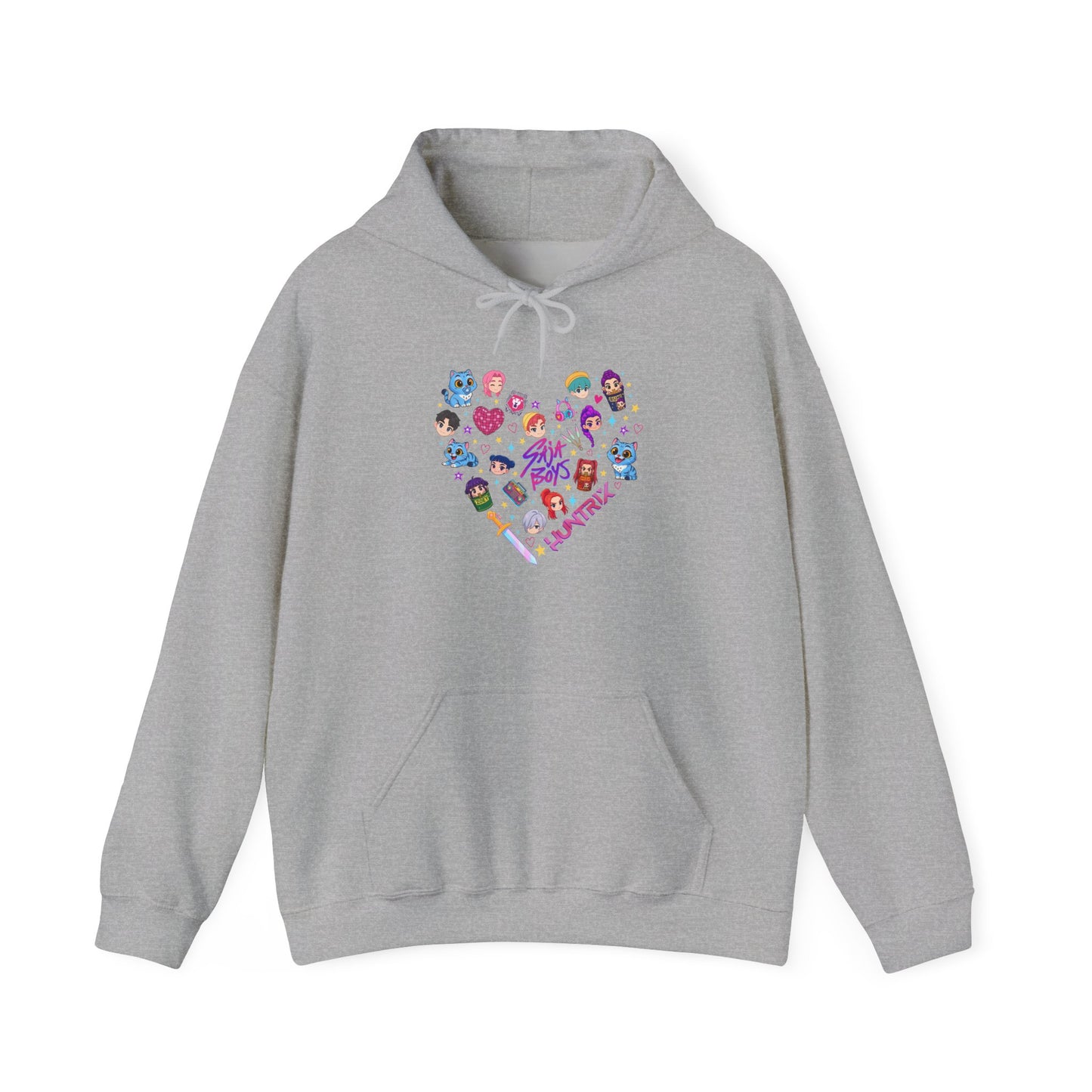 Kpop Character Heart Unisex Hoodie