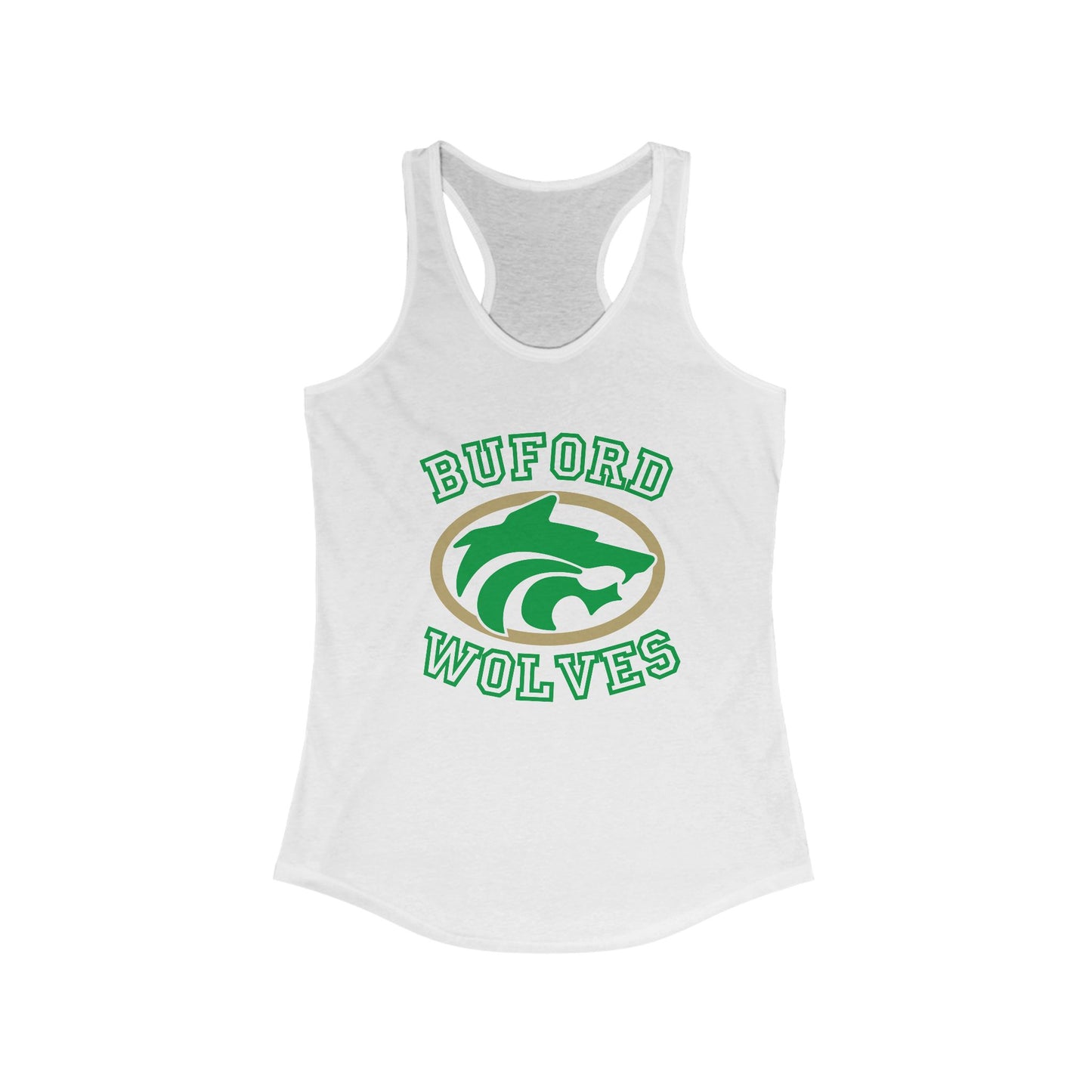Bufford Wolves Women's Racerback Tank