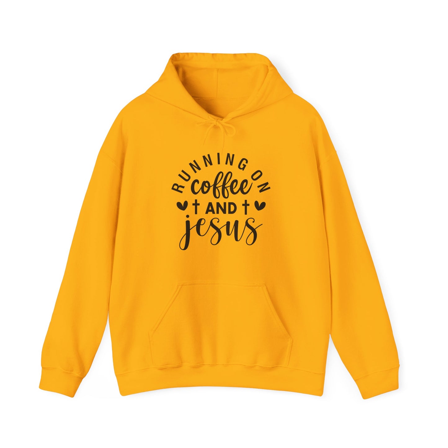 Running on Coffee and Jesus Hoodie