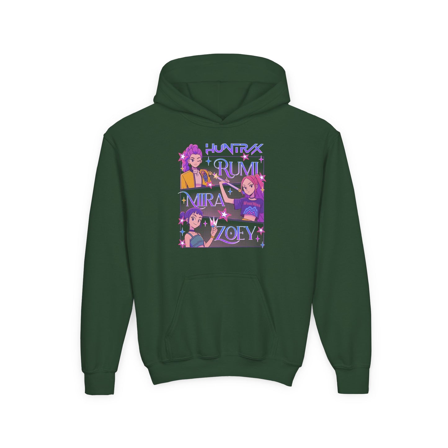 Kpop Huntrix Girls Youth Hoodie