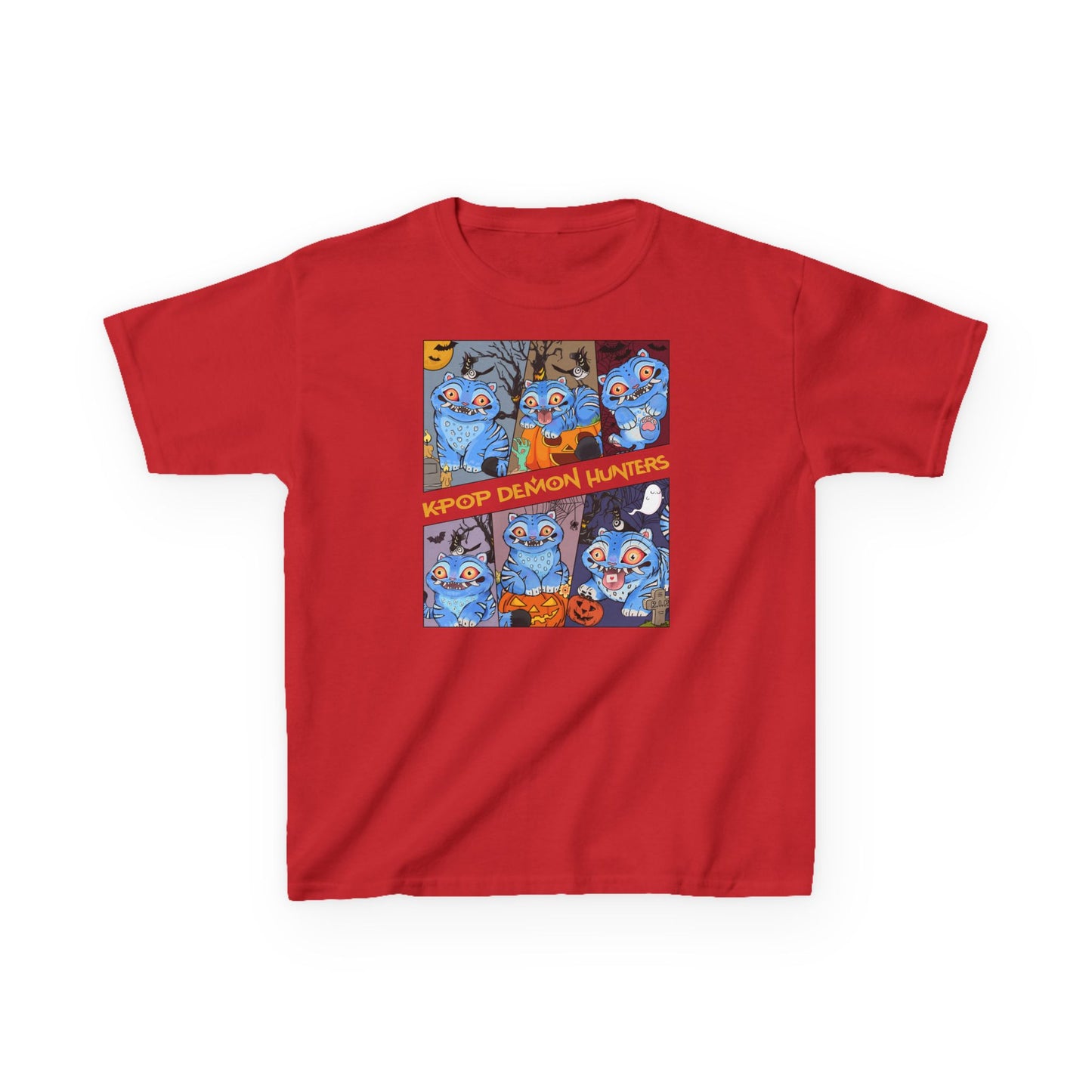 K-Pop Demon Hunters Halloween Kids Tee