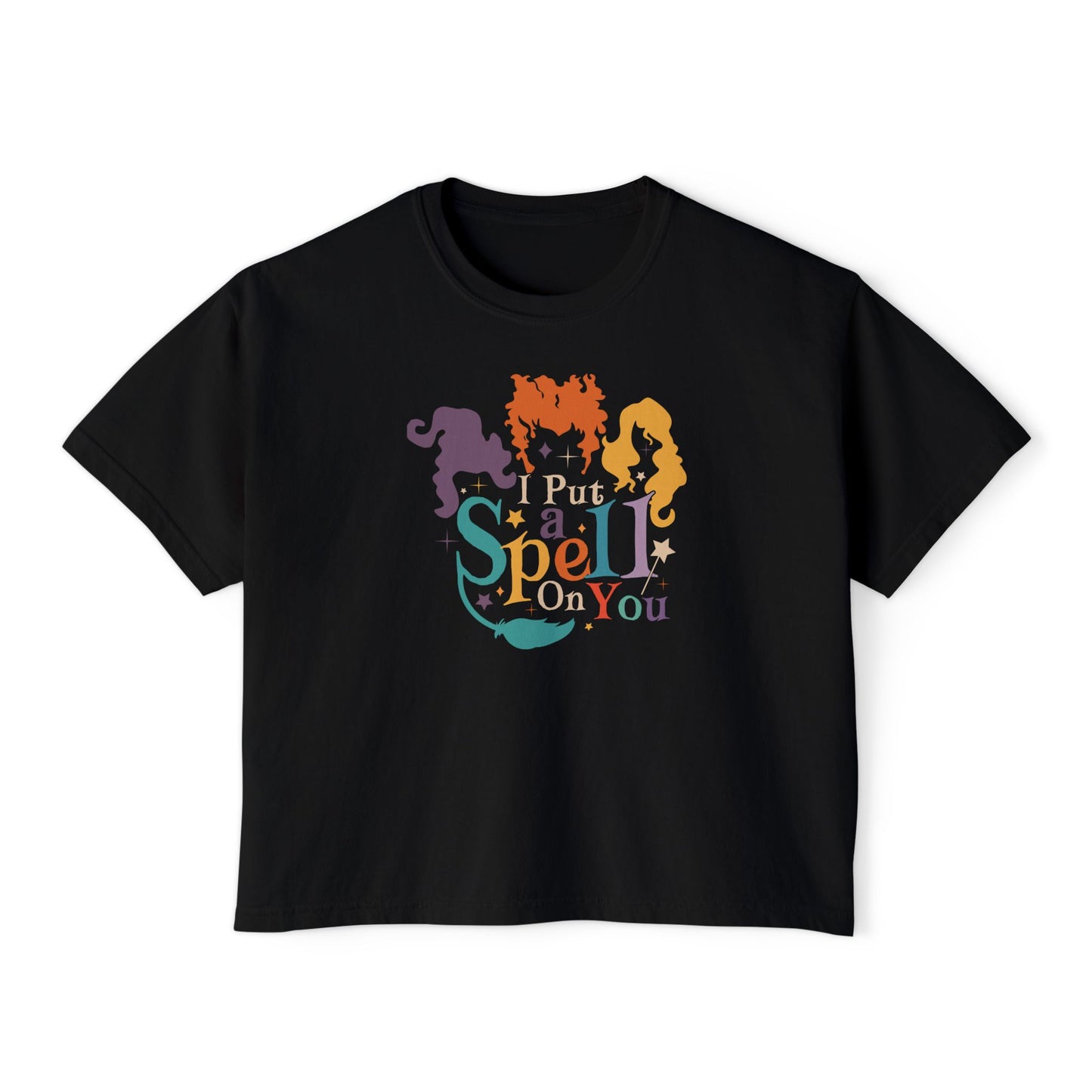 I Put A Spell On You Women's Boxy Tee