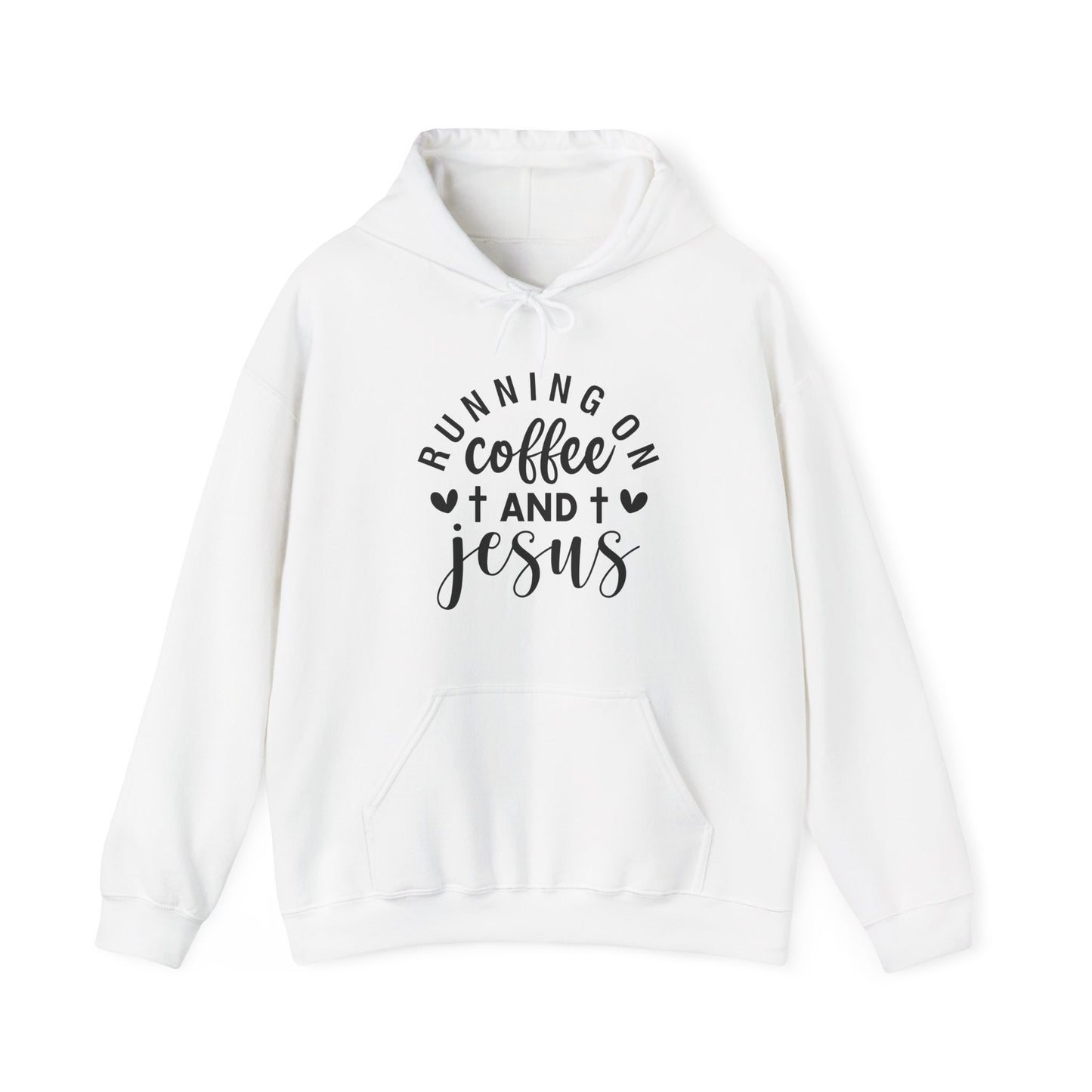 Running on Coffee and Jesus Hoodie