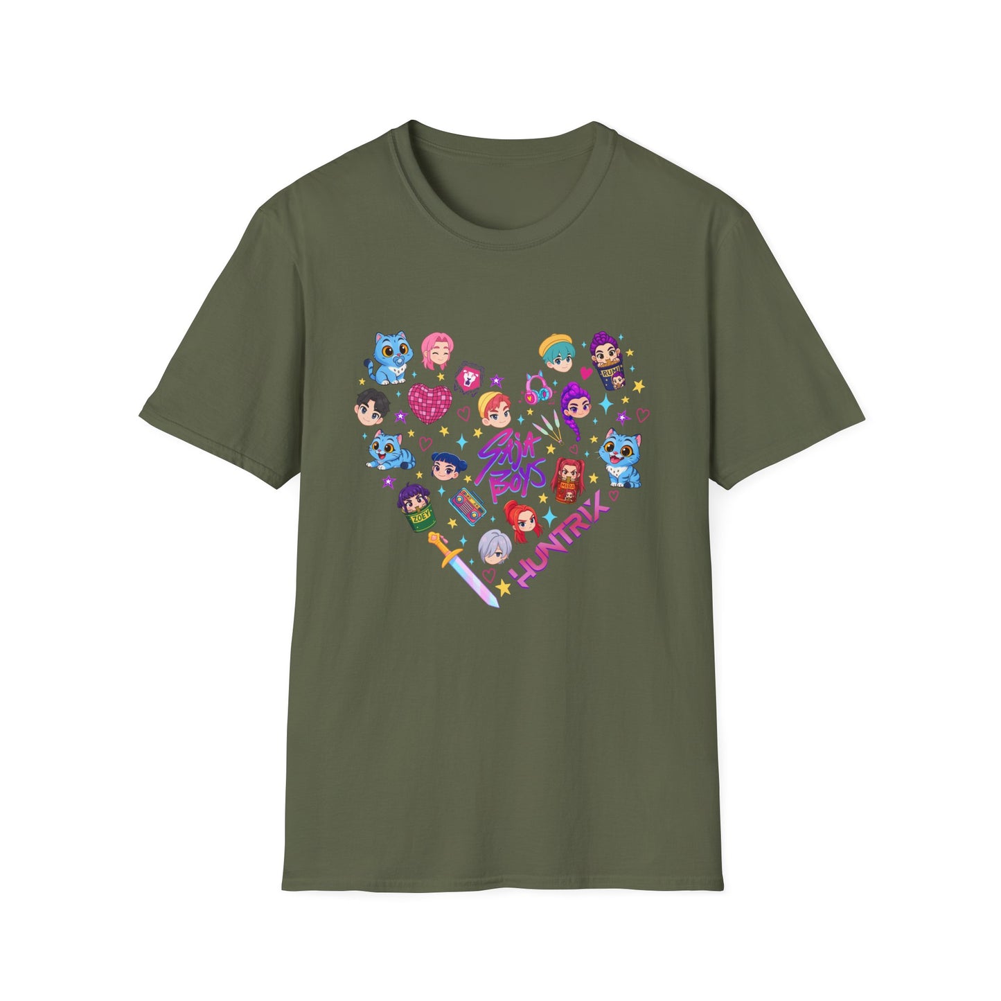 Kpop Character Heart Unisex T-Shirt