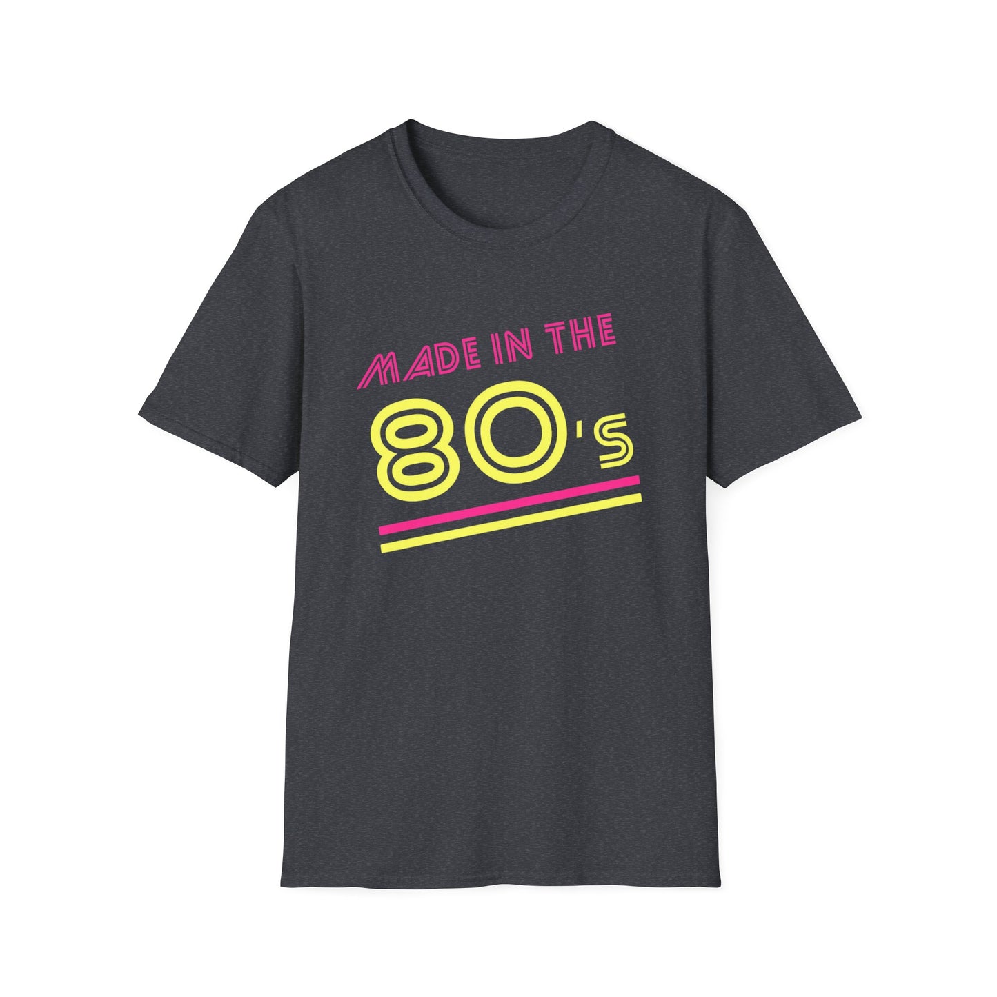 Made in the 80's Neon Unisex T-Shirt