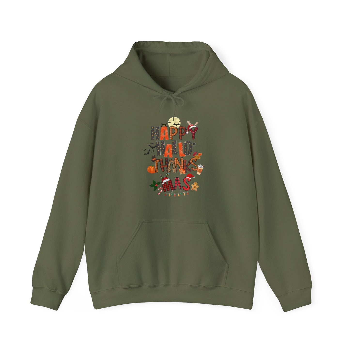 Happy Hallothanksmas Hoodie